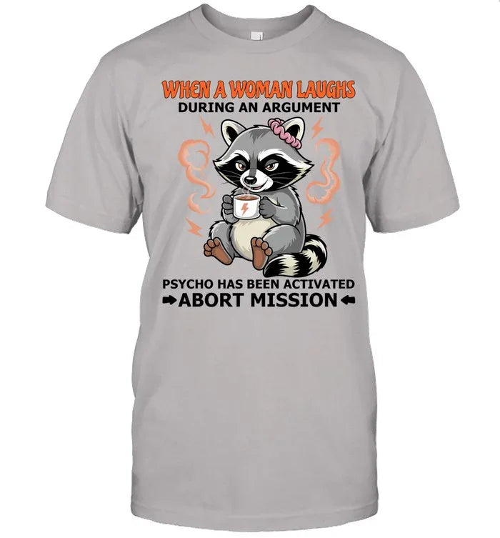 WHEN A WOMAN LAUGHS-Sweatshirt