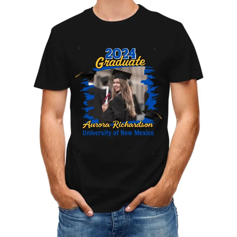 Custom Photo Graduation Celebration - Gift For Friends, Children - Personalized T Shirt - Joliny