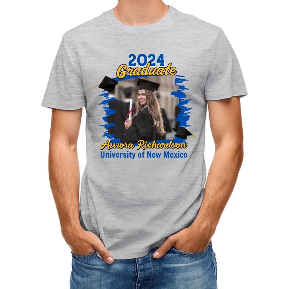Custom Photo Graduation Celebration - Gift For Friends, Children - Personalized T Shirt - Joliny