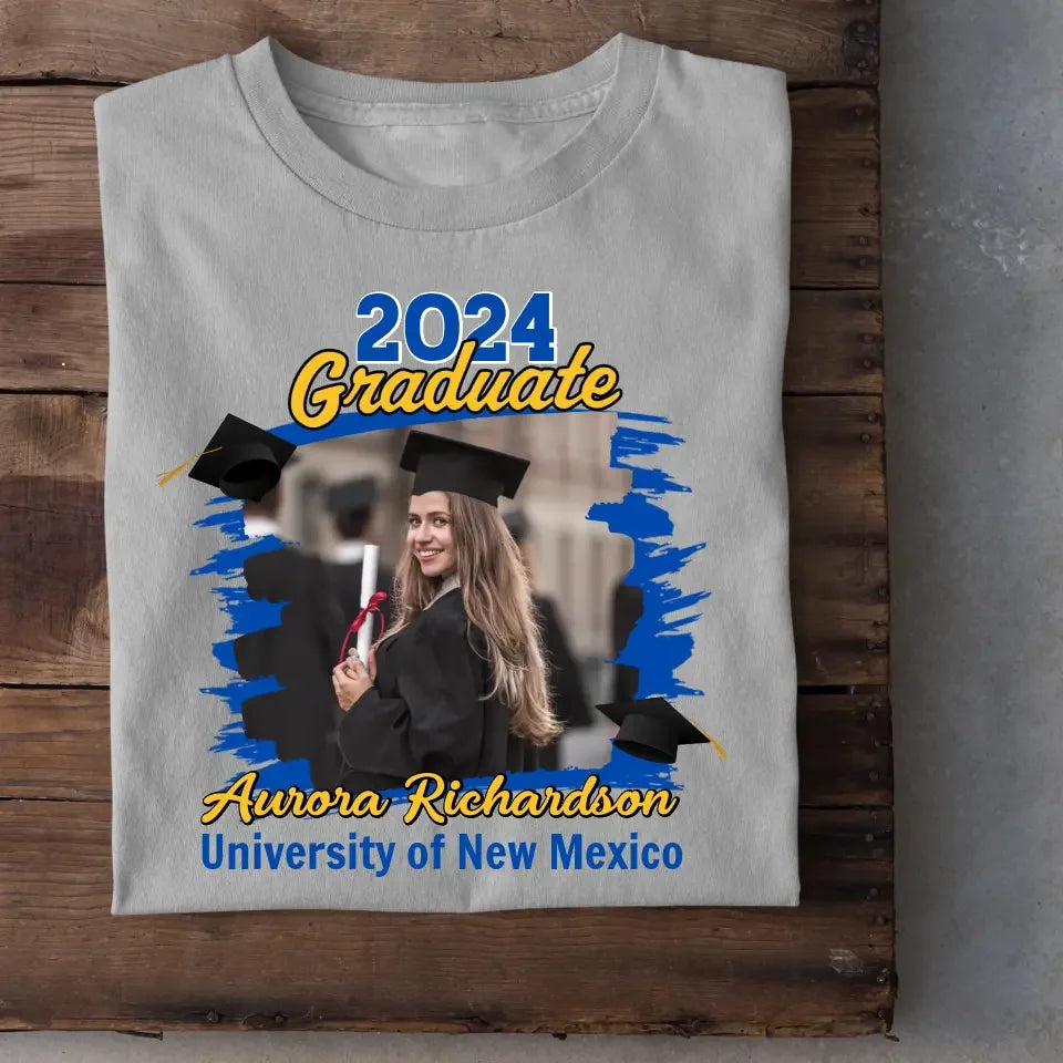 Custom Photo Graduation Celebration - Gift For Friends, Children - Personalized T Shirt - Joliny