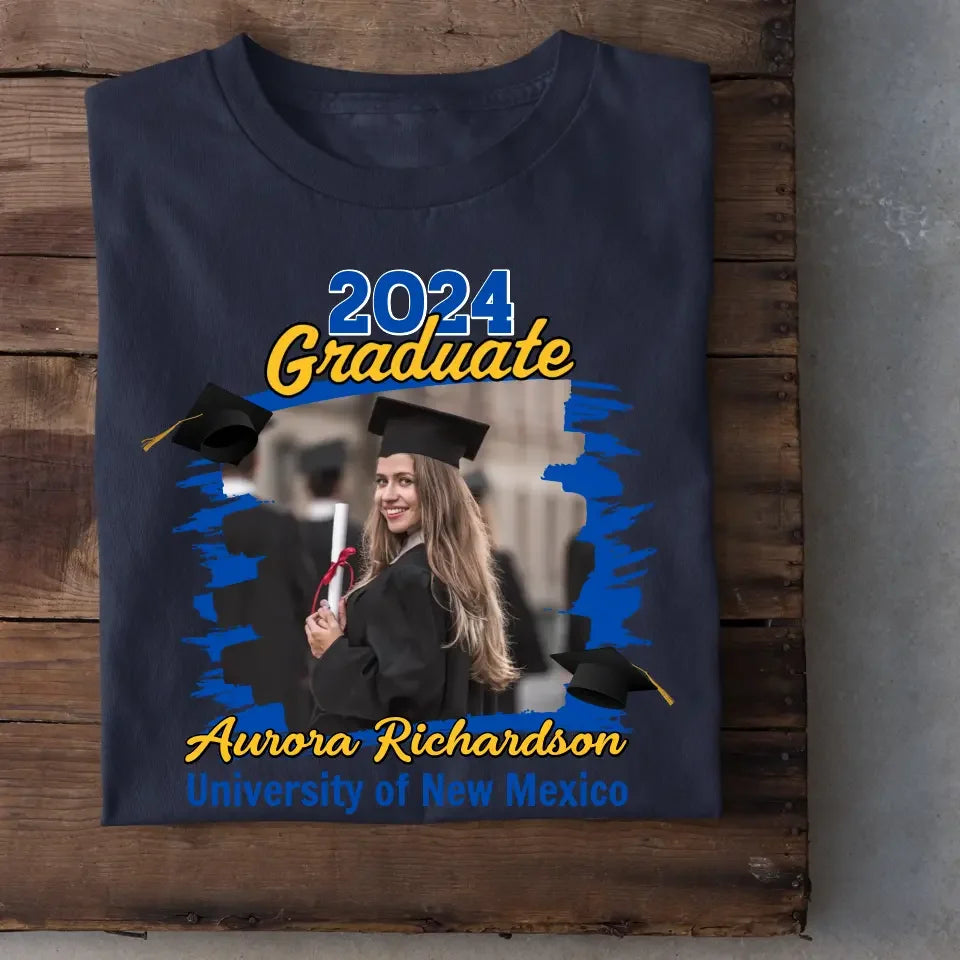 Custom Photo Graduation Celebration - Gift For Friends, Children - Personalized T Shirt - Joliny