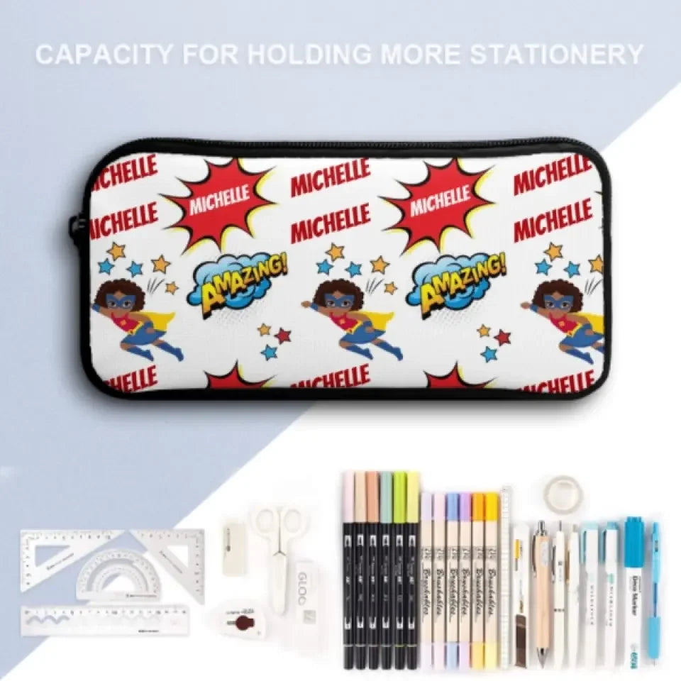 Personalized Custom Comic Book Boys Names - Superhero Child Name Backpacks - Joliny