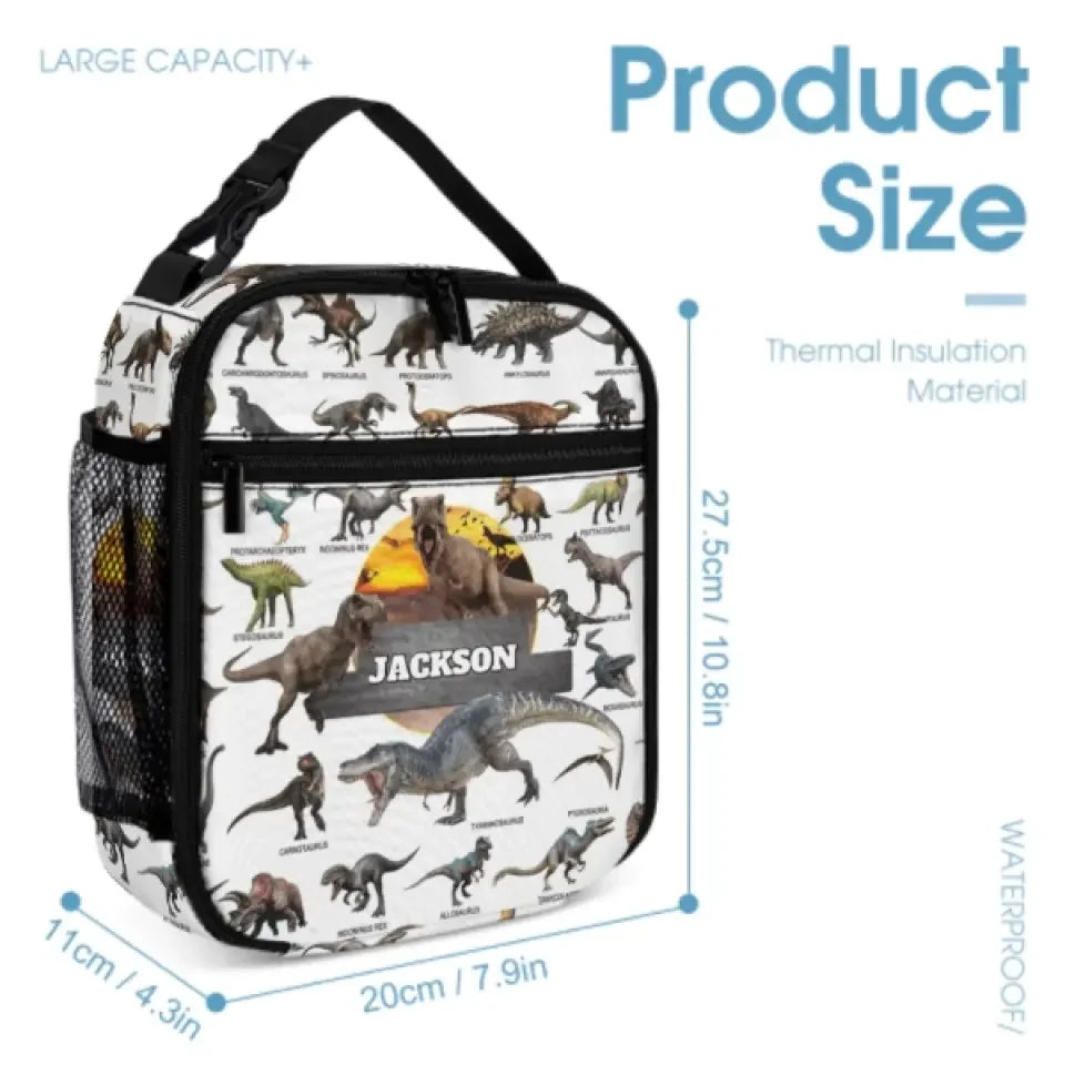 Jurassic Dinosaur Name Customized backpack - Joliny