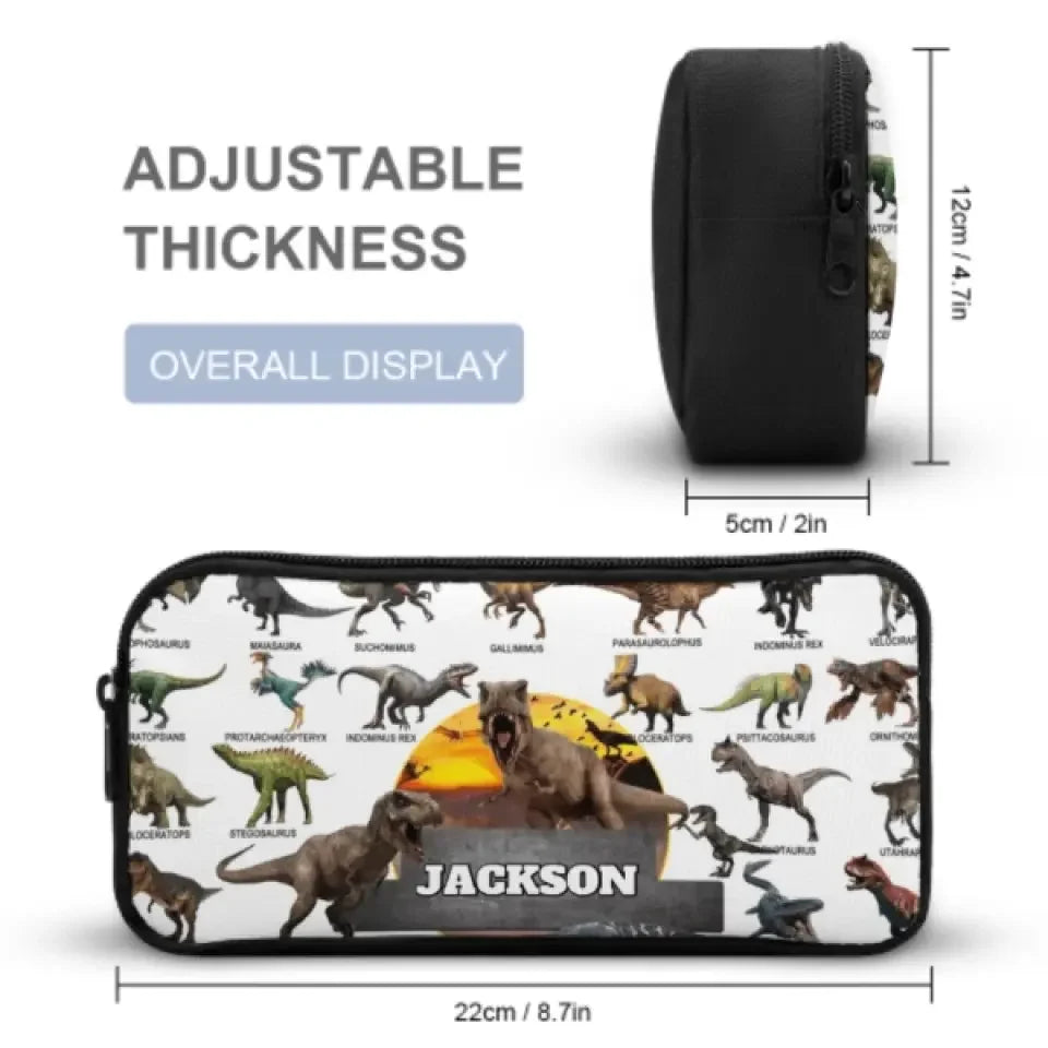 Jurassic Dinosaur Name Customized backpack - Joliny