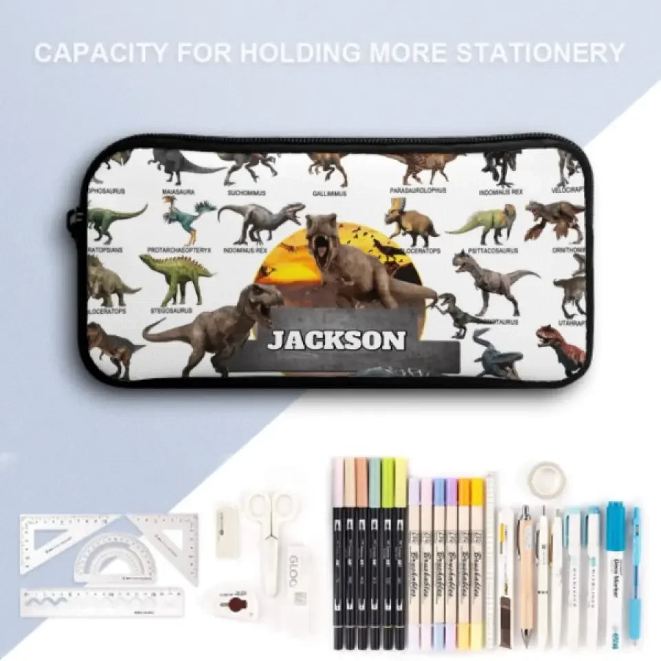 Jurassic Dinosaur Name Customized backpack - Joliny
