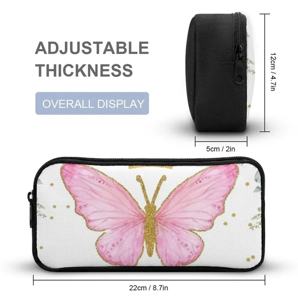 Personalized Custom Baby Girl Backpack - Baby Girl Name Butterfly Receiving Backpack - Joliny