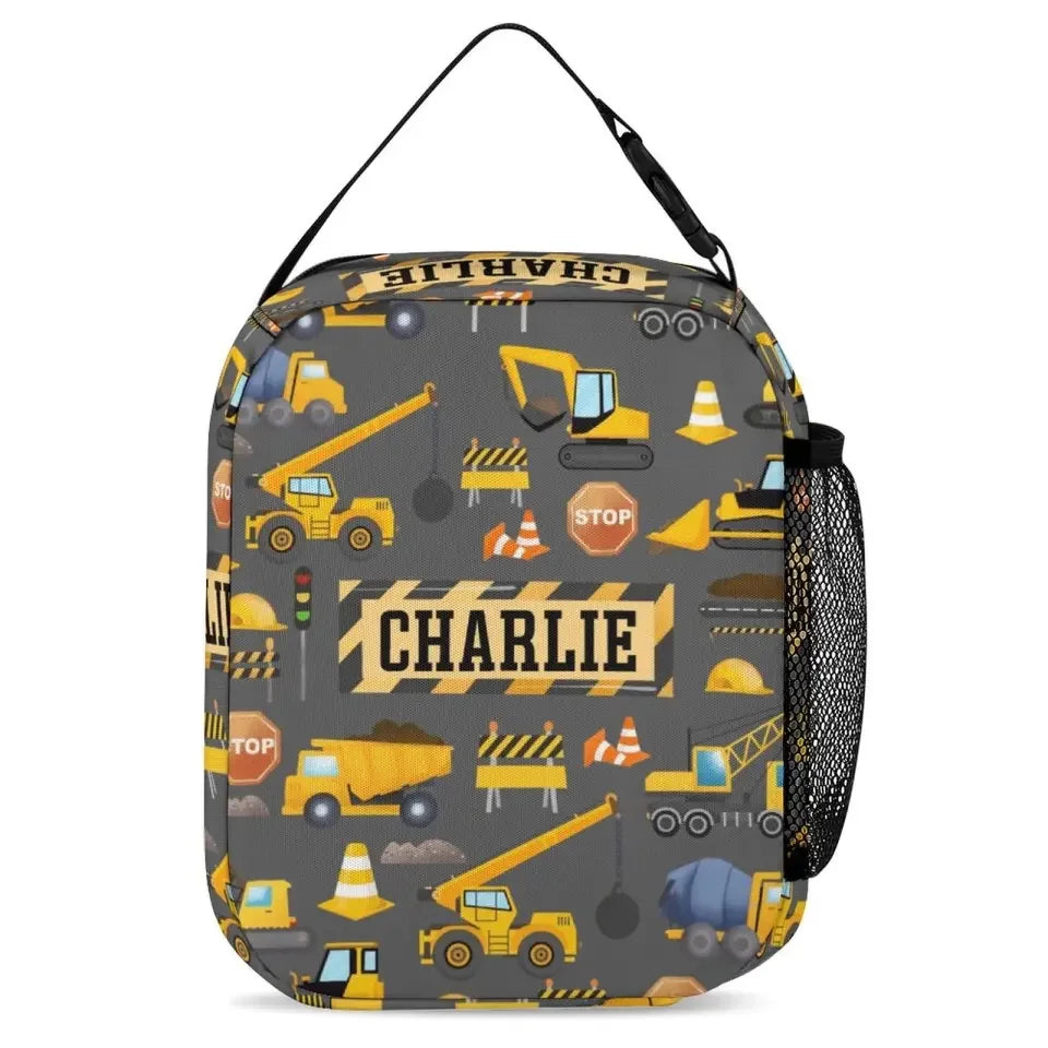 Personalized Backpack Gift for Boys, Custom Truck Name Backpack - Joliny