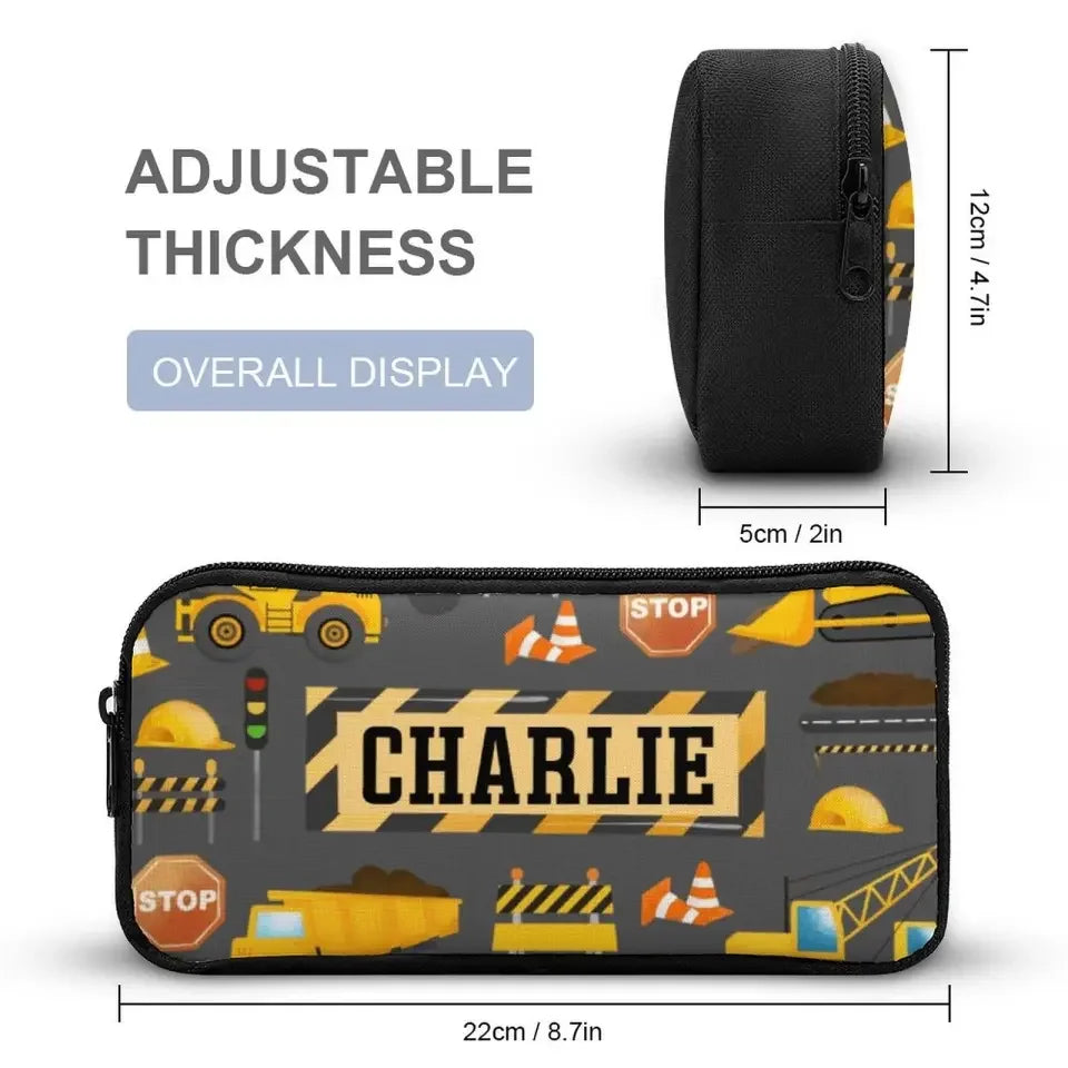 Personalized Backpack Gift for Boys, Custom Truck Name Backpack - Joliny