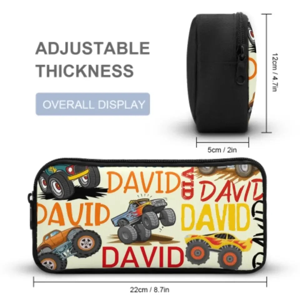 Truck Car Personalized Name Custom Backpacks - Opening Season Gift for Kids - Joliny