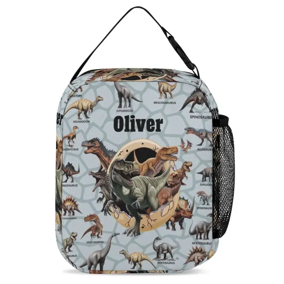 Personalized Custom Name Backpack - Dinosaur Theme - Joliny