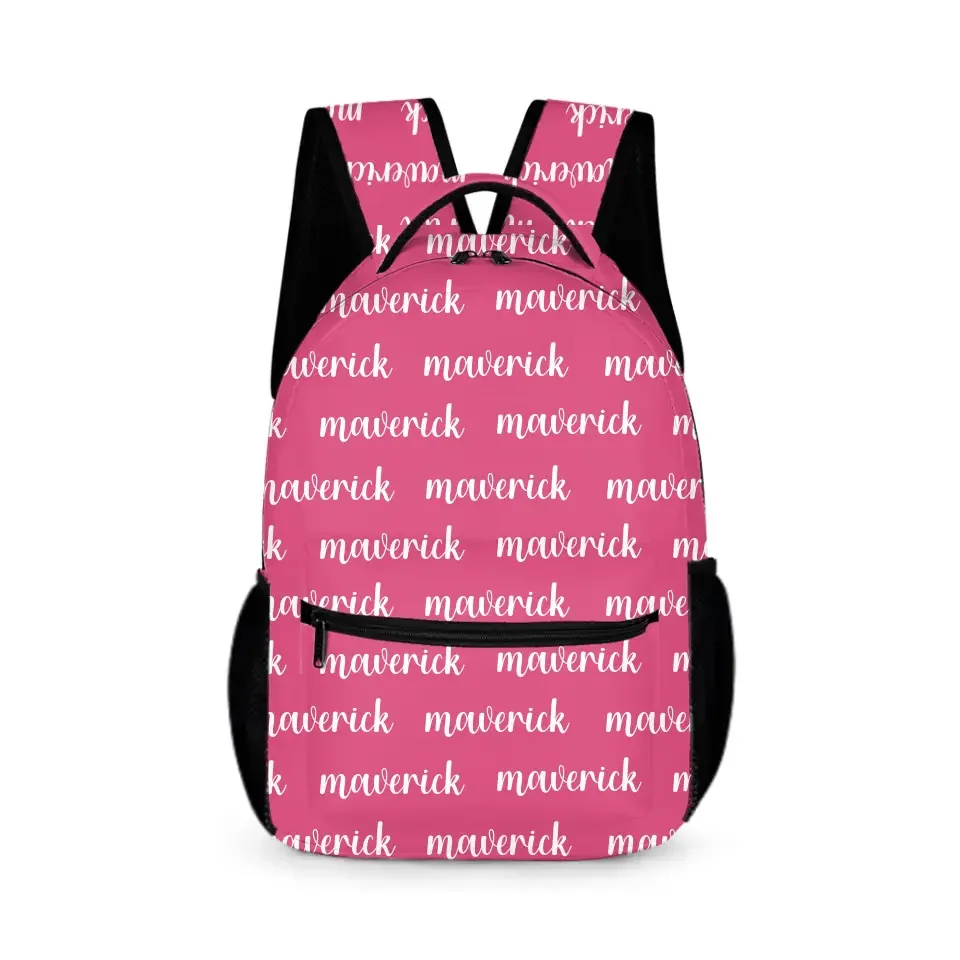 Full width name customized backpack - Joliny