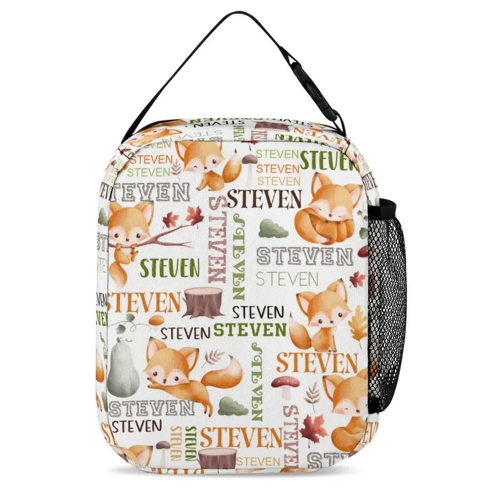 Custom Backpack with Name,Personalized Custom Baby Fox Backpack - Joliny