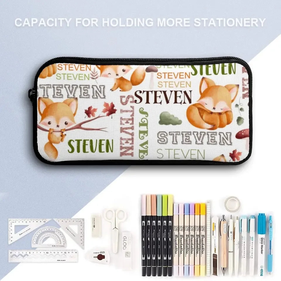 Custom Backpack with Name,Personalized Custom Baby Fox Backpack - Joliny