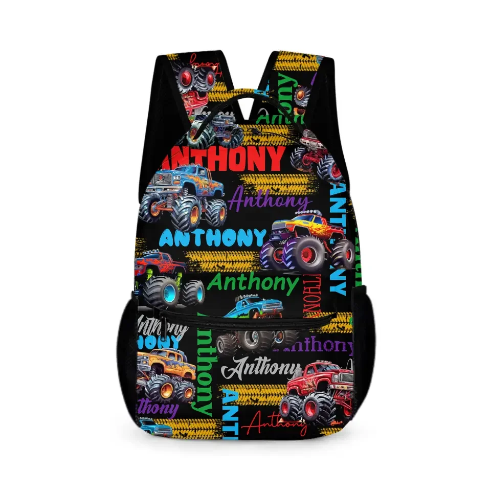 Customized Name-Engraved Backpack - Personalized Character - Gift for Children