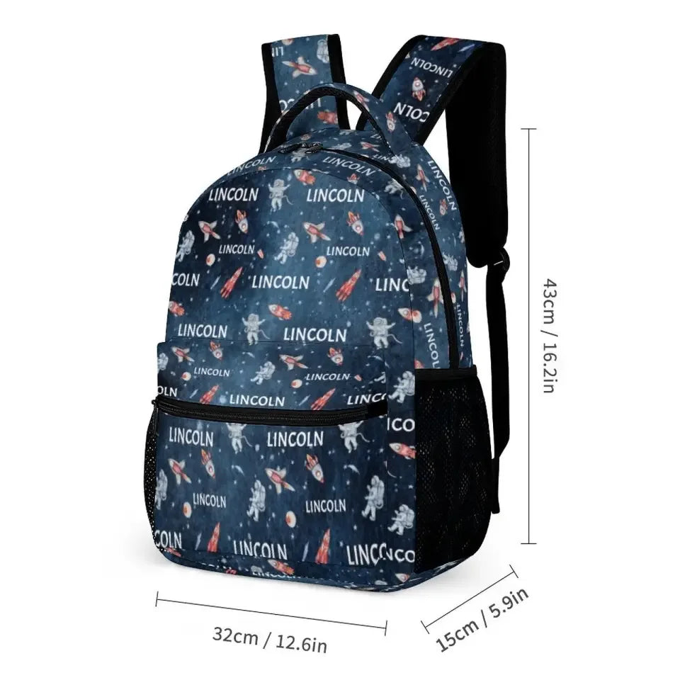 Personalized Custom Outerspace Backpack With Name - Joliny