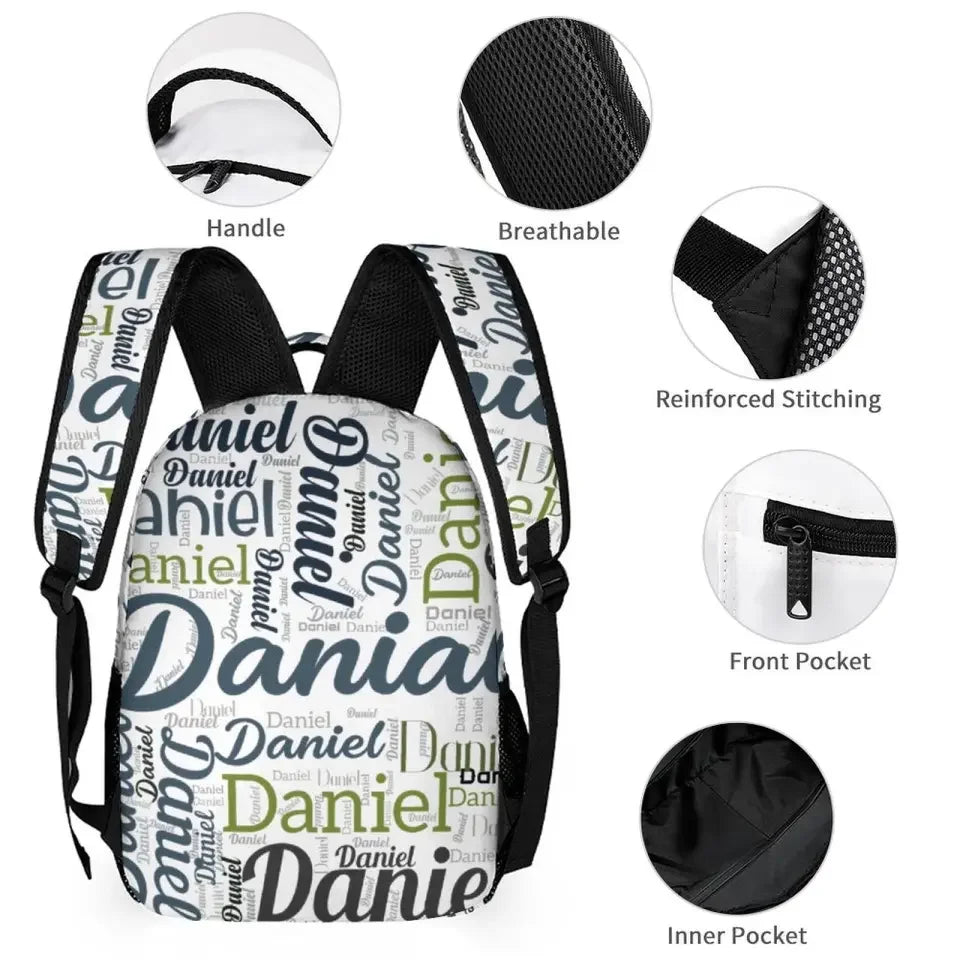 Personalized Custom Backpack with Name, Backpack for Student - Joliny