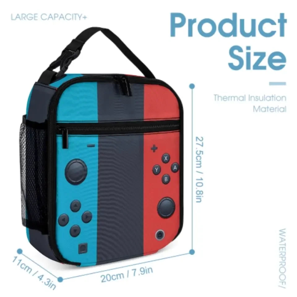 Press Start to Adventure - Personalized Game Console Button Pattern Backpack - Joliny