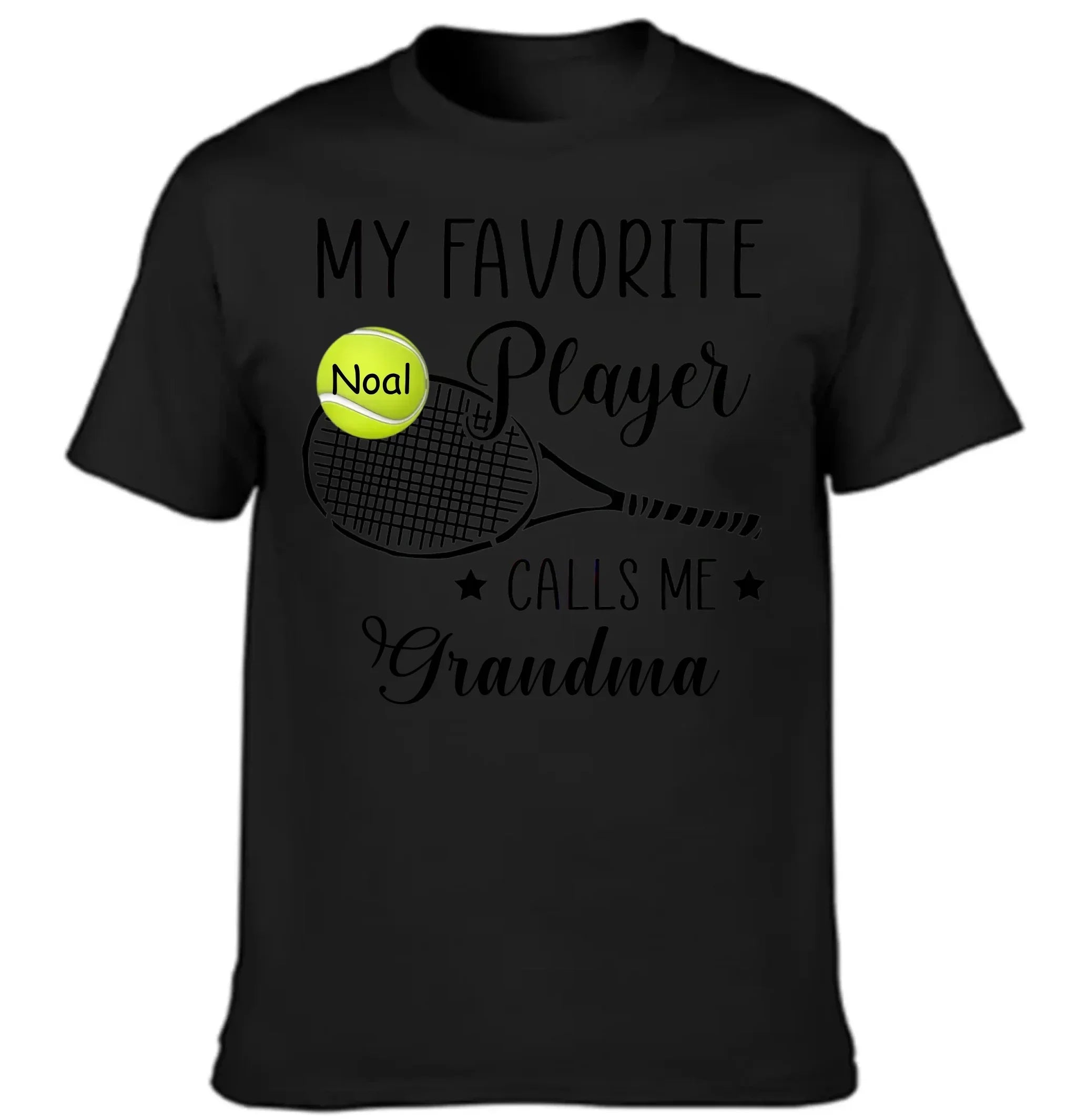 Customised My Favorite Player Calls Me Grandma T-shirt - Personalized Clothing - Gift For Sport Mom/ Sport Grandma, Sport Fan Gift - Joliny