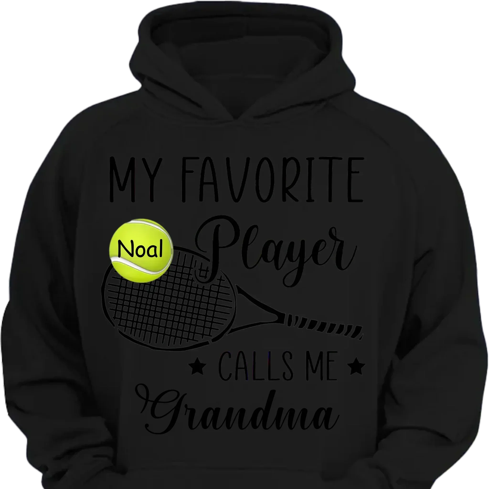 Customised My Favorite Player Calls Me Grandma T-shirt - Personalized Clothing - Gift For Sport Mom/ Sport Grandma, Sport Fan Gift - Joliny