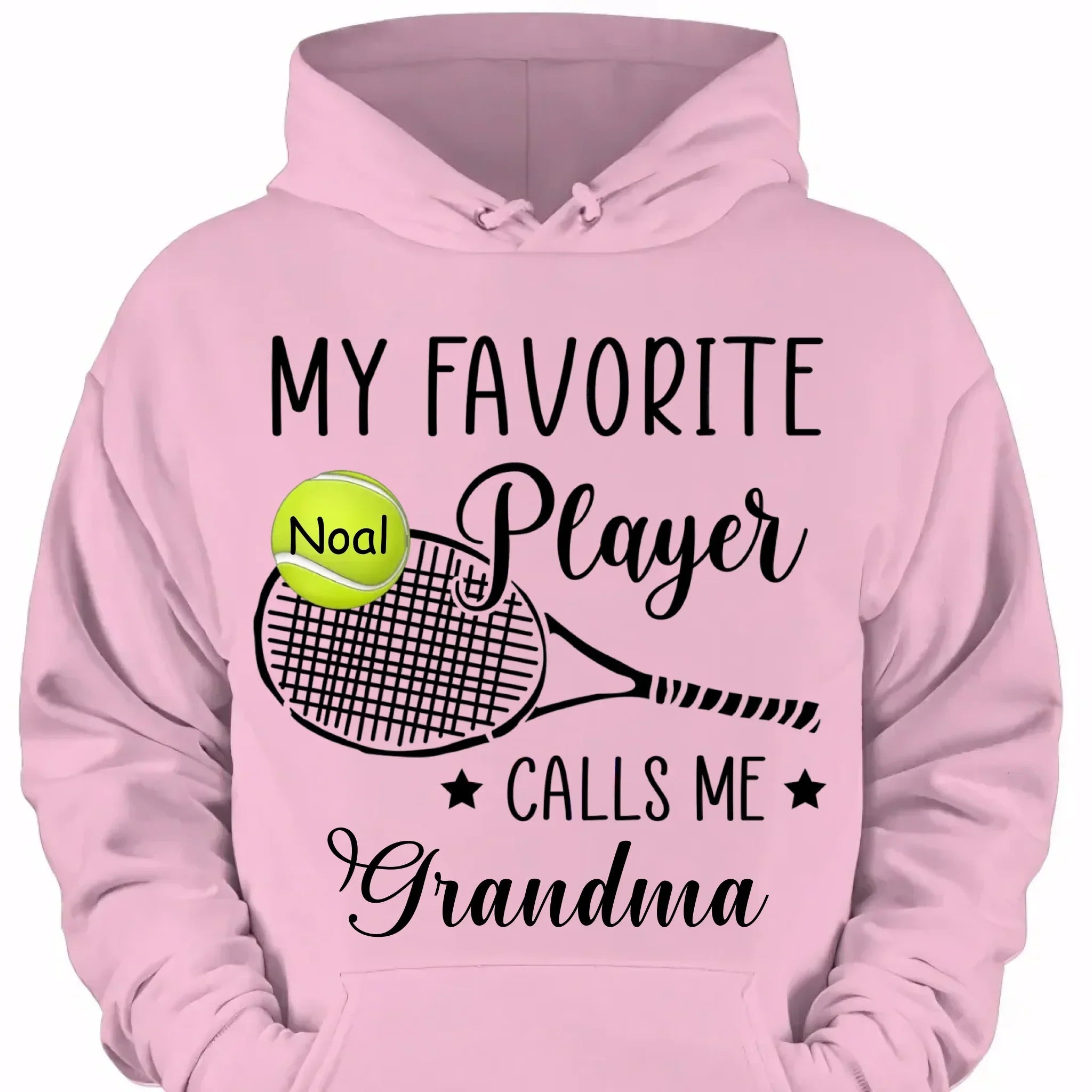 Customised My Favorite Player Calls Me Grandma T-shirt - Personalized Clothing - Gift For Sport Mom/ Sport Grandma, Sport Fan Gift - Joliny