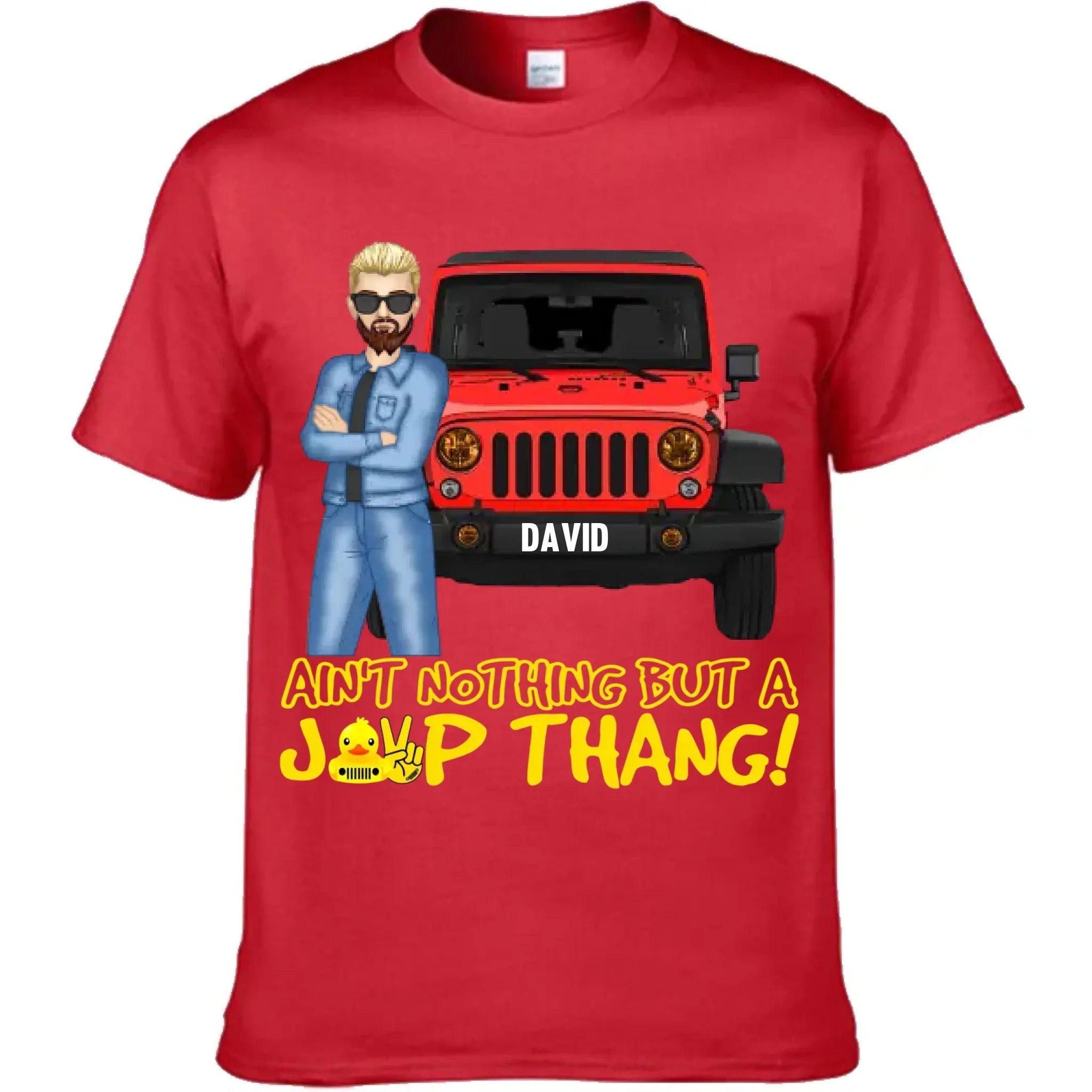 Personalized Ain't Nothing But A Jeep Thang Jeep Lovers T-shirt - Joliny