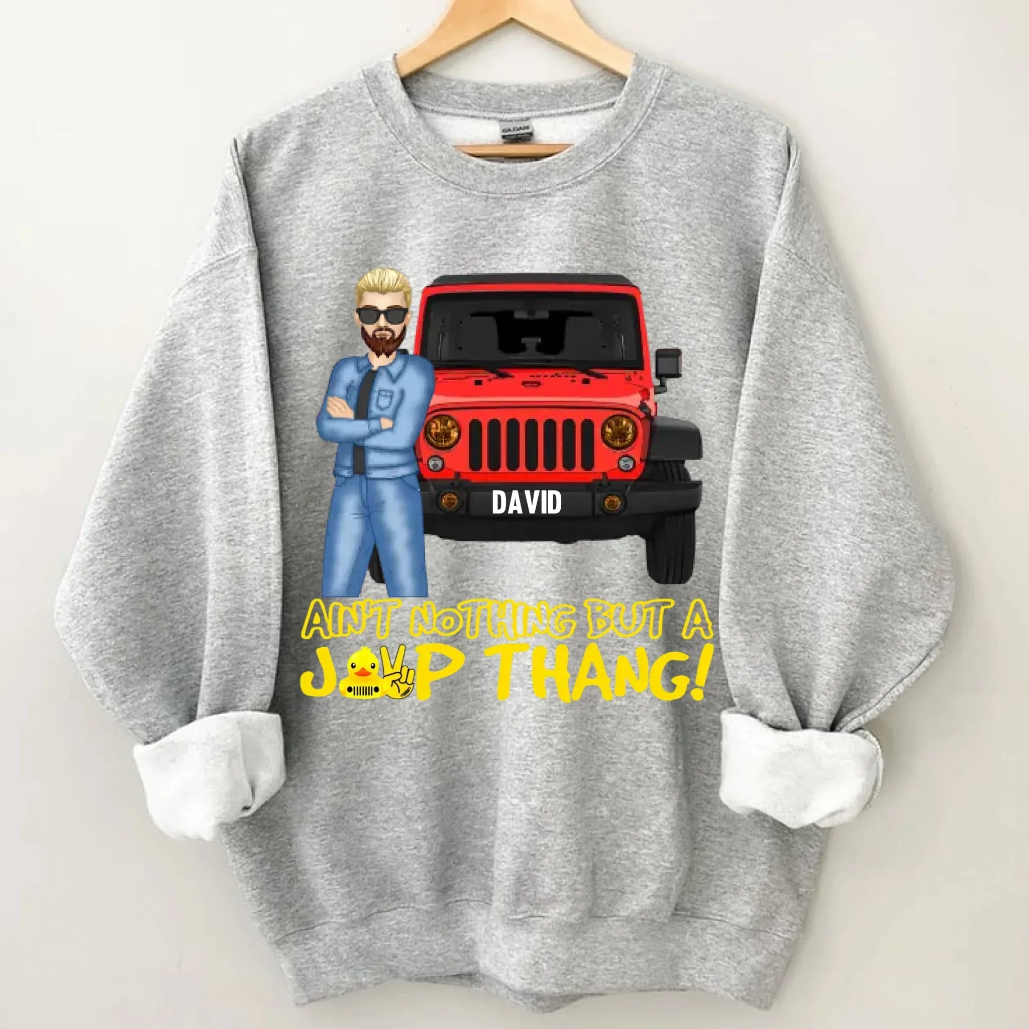 Personalized Ain't Nothing But A Jeep Thang Jeep Lovers T-shirt - Joliny