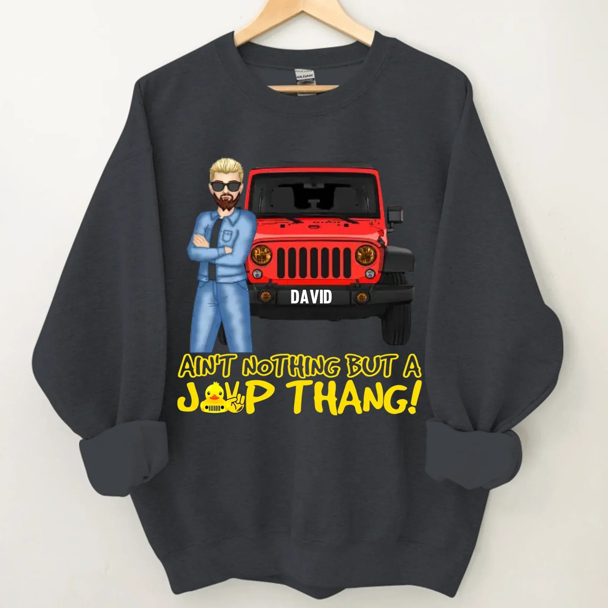 Personalized Ain't Nothing But A Jeep Thang Jeep Lovers T-shirt - Joliny