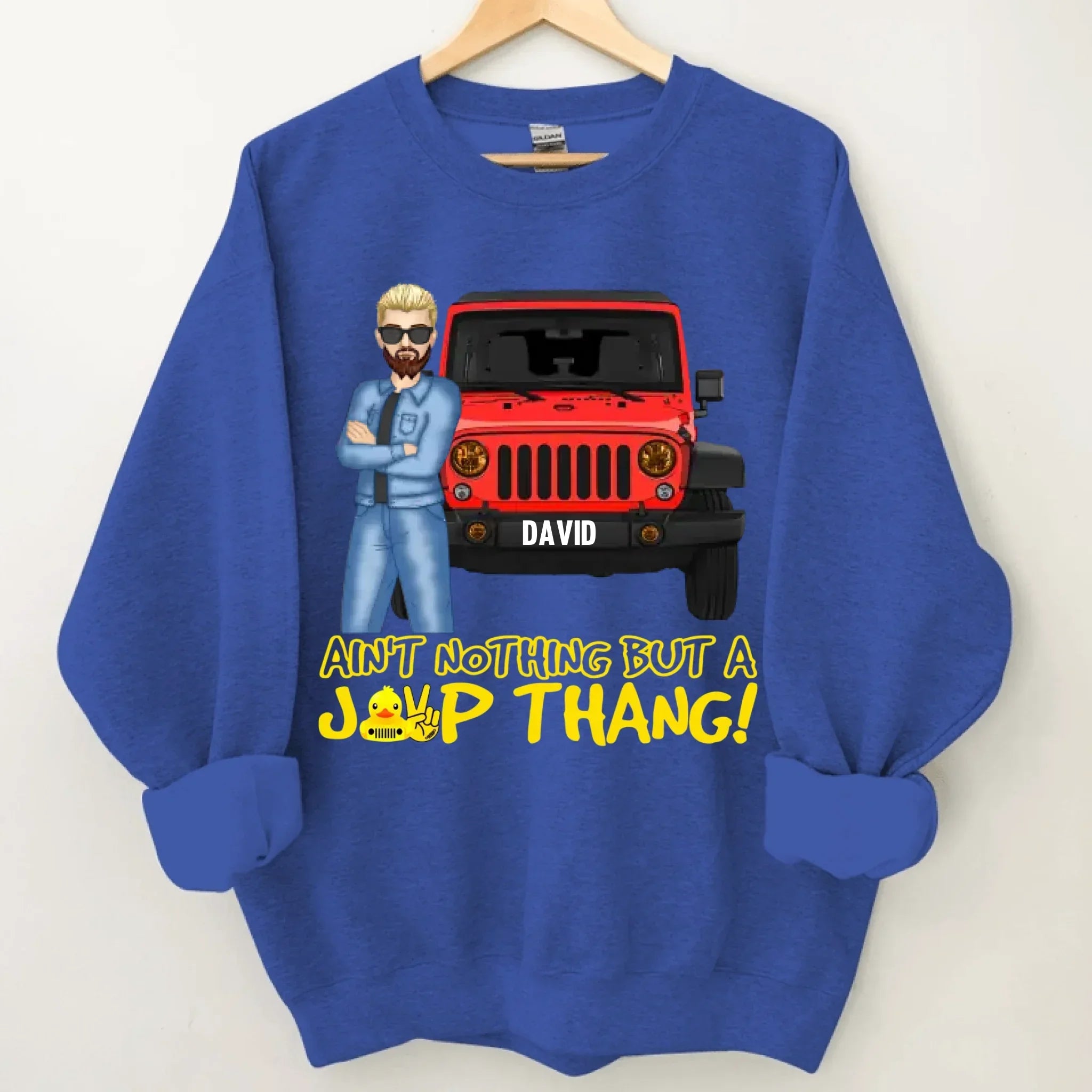 Personalized Ain't Nothing But A Jeep Thang Jeep Lovers T-shirt - Joliny