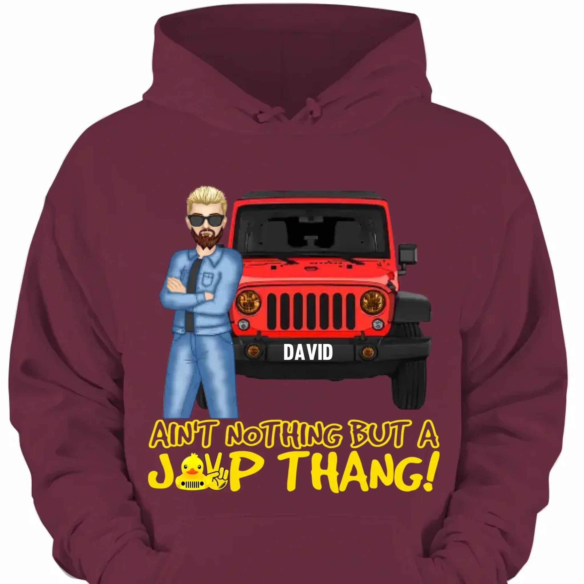 Personalized Ain't Nothing But A Jeep Thang Jeep Lovers T-shirt - Joliny