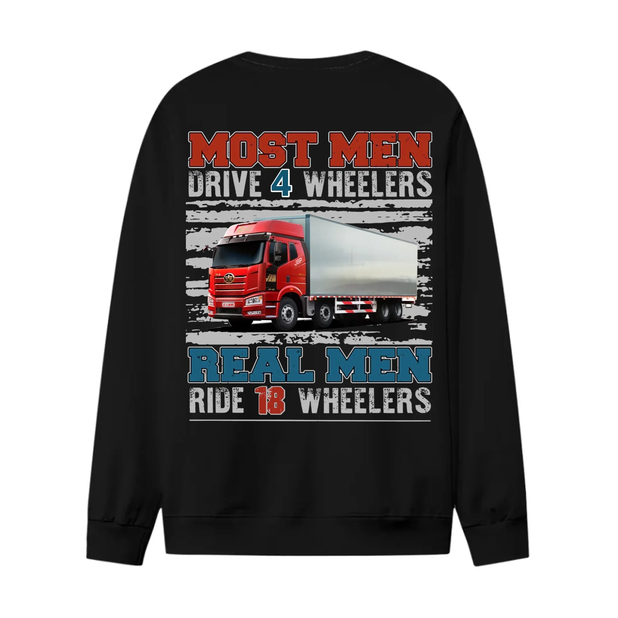 Big Truck Custom Photo T-shirt, Personalized Big Rig Driver T-shirt, Custom Gift for Truck Drivers - Joliny