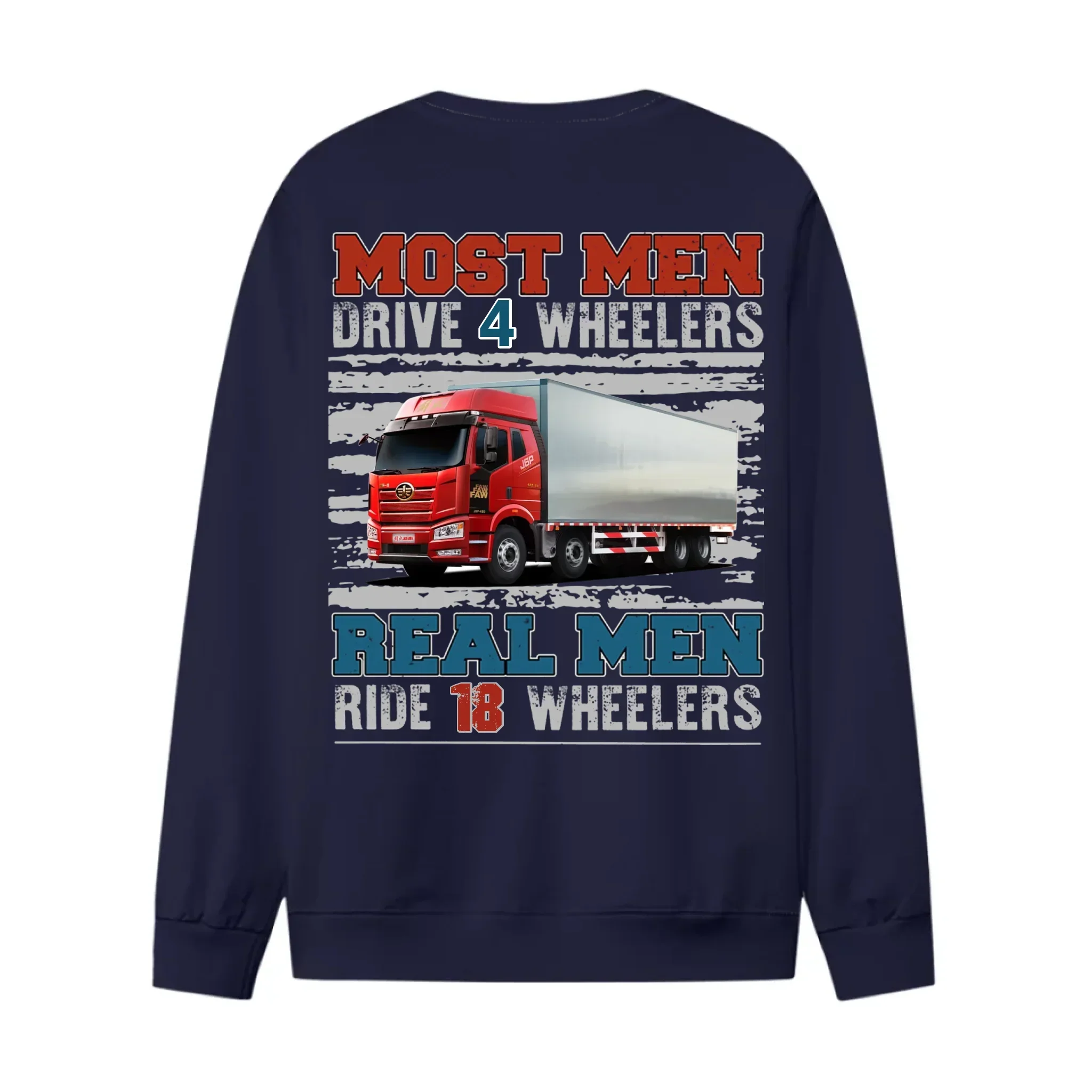 Big Truck Custom Photo T-shirt, Personalized Big Rig Driver T-shirt, Custom Gift for Truck Drivers - Joliny