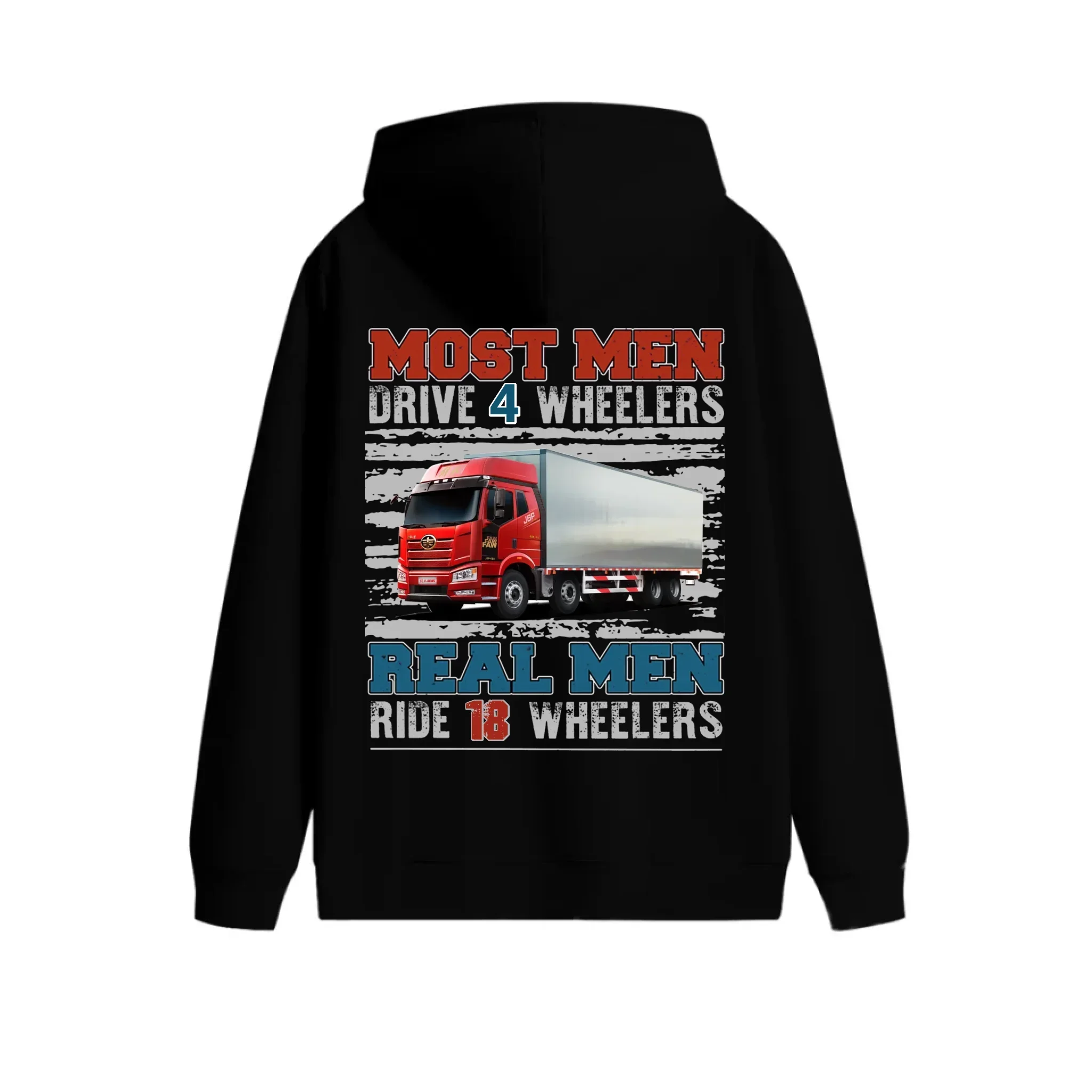 Big Truck Custom Photo T-shirt, Personalized Big Rig Driver T-shirt, Custom Gift for Truck Drivers - Joliny