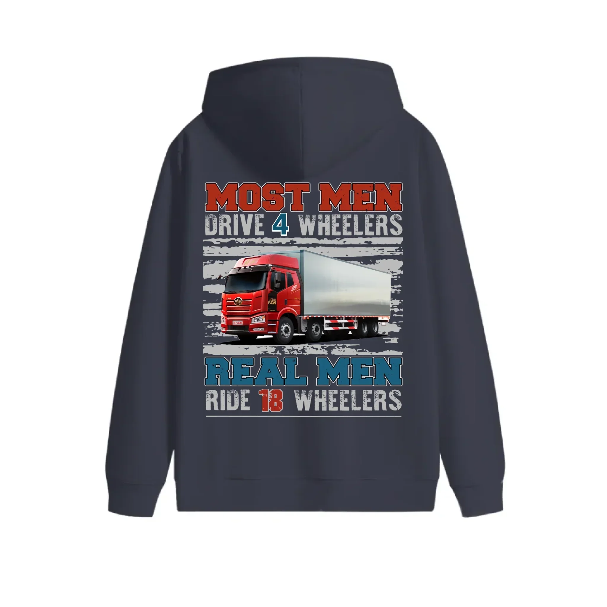 Big Truck Custom Photo T-shirt, Personalized Big Rig Driver T-shirt, Custom Gift for Truck Drivers - Joliny