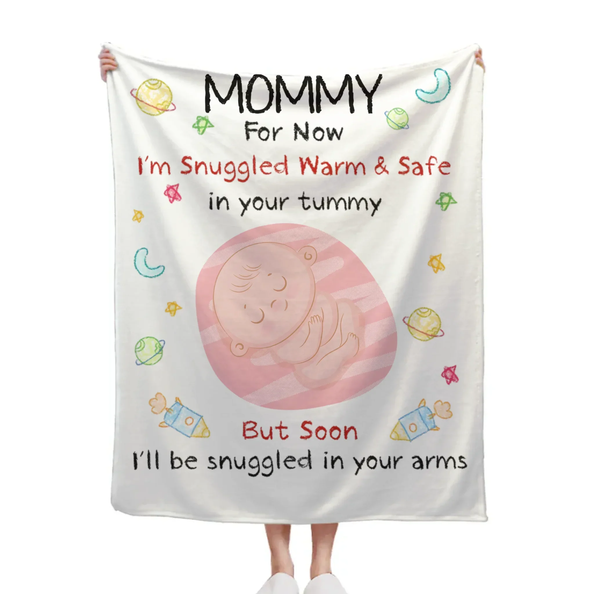 Personalized Baby Blessing Blanket - Custom Keepsake Gift for Newborns & Families - Joliny