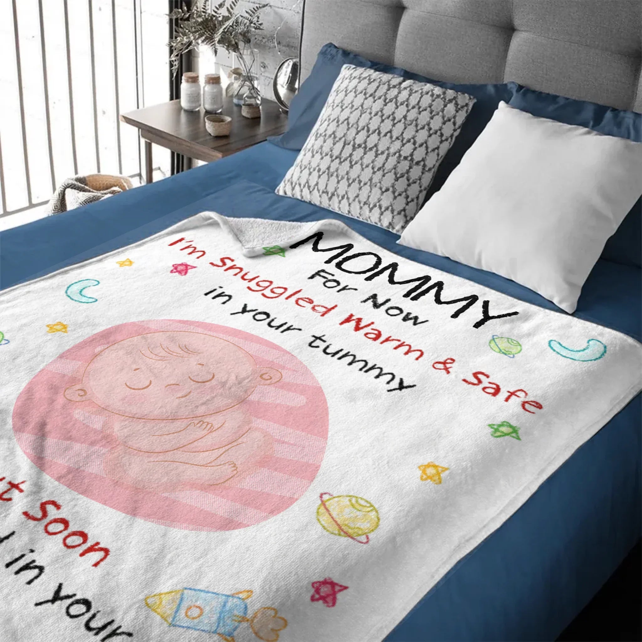 Personalized Baby Blessing Blanket - Custom Keepsake Gift for Newborns & Families - Joliny