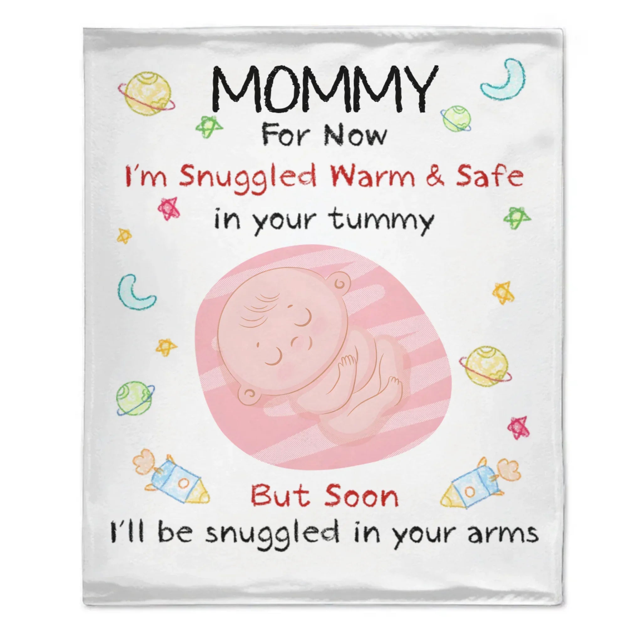 Personalized Baby Blessing Blanket - Custom Keepsake Gift for Newborns & Families - Joliny