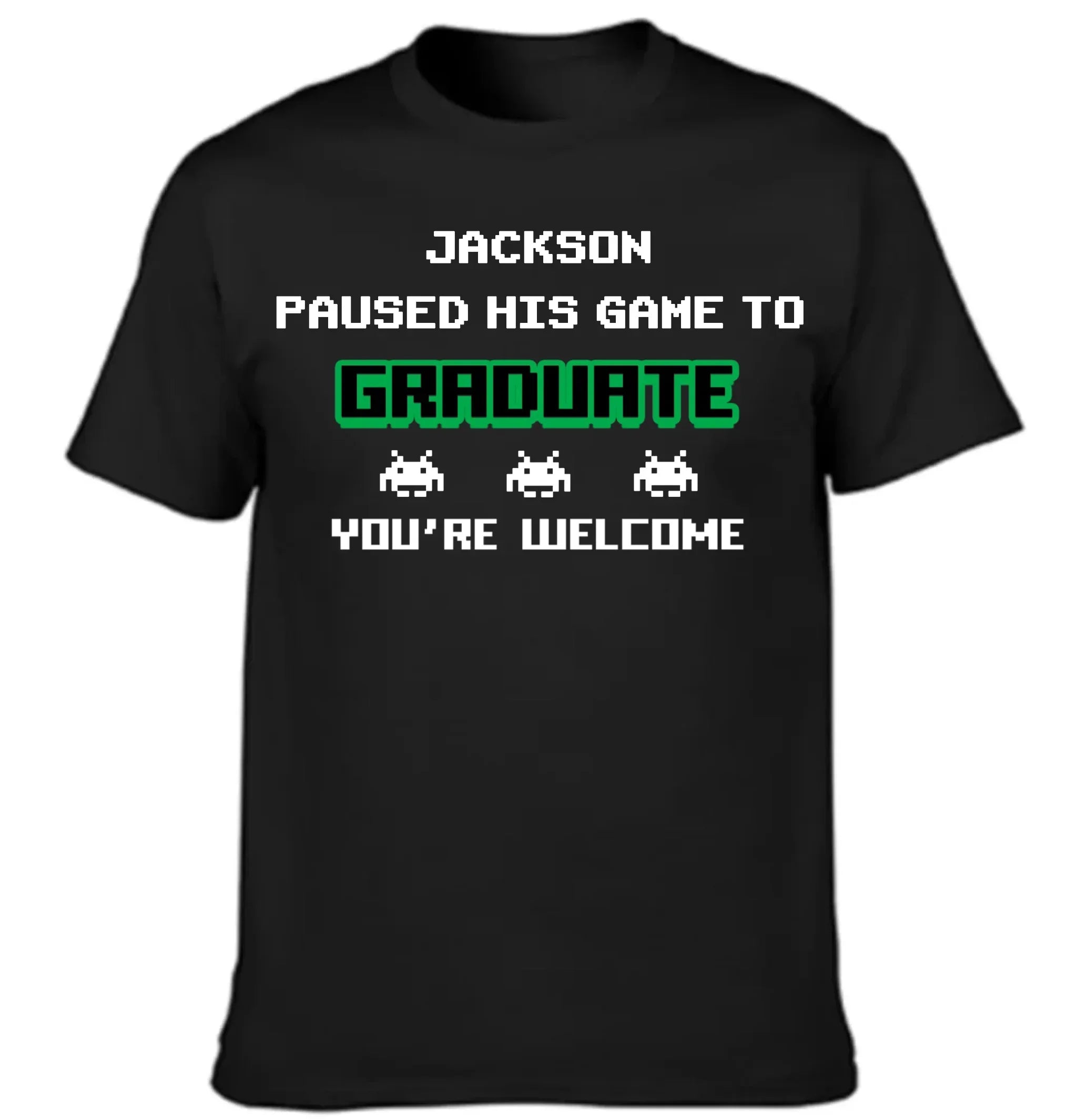 Fun Arcade - Graduation Keepsake Apparel - Custom Names, Year & Icons - Graduate Gifts - Joliny