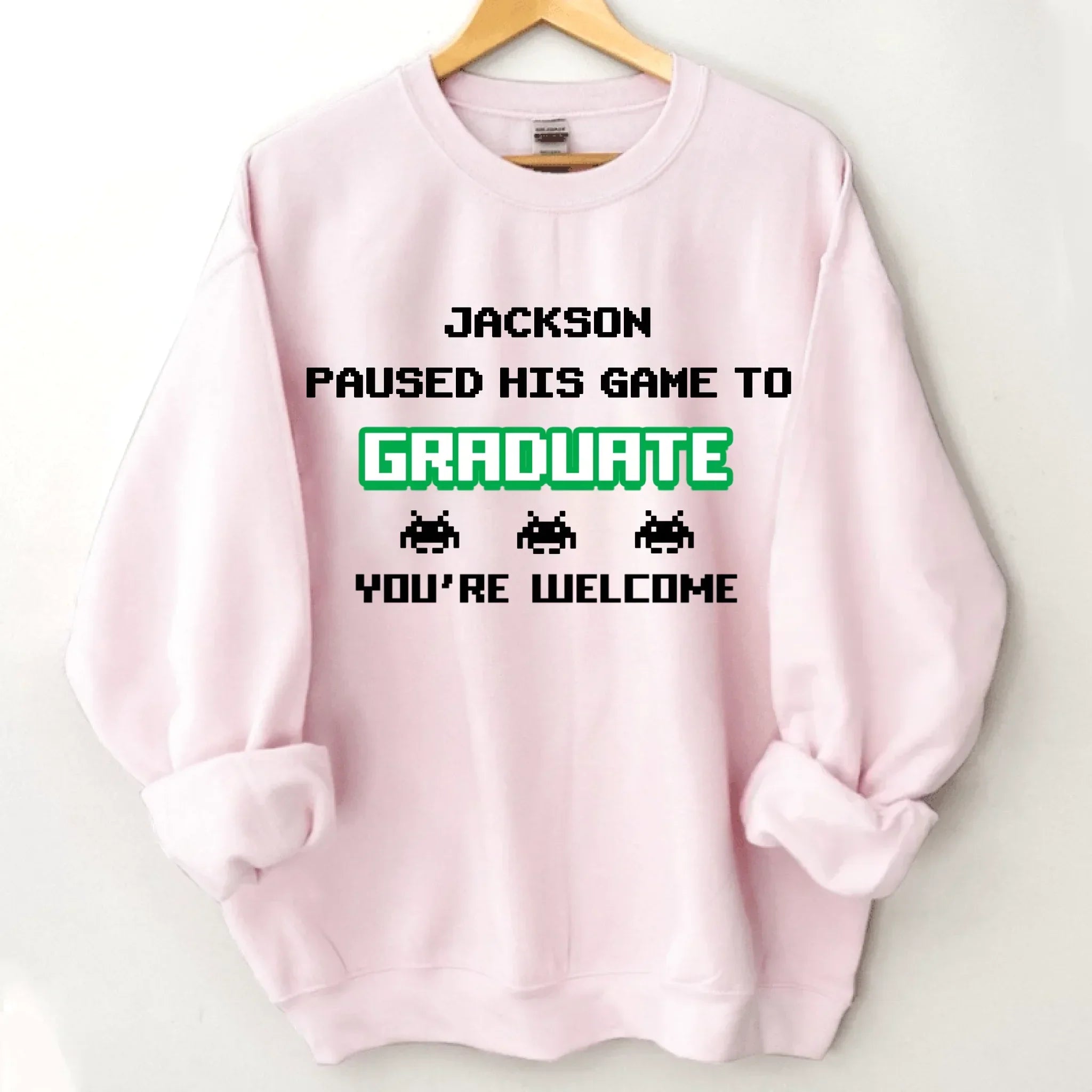 Fun Arcade - Graduation Keepsake Apparel - Custom Names, Year & Icons - Graduate Gifts - Joliny