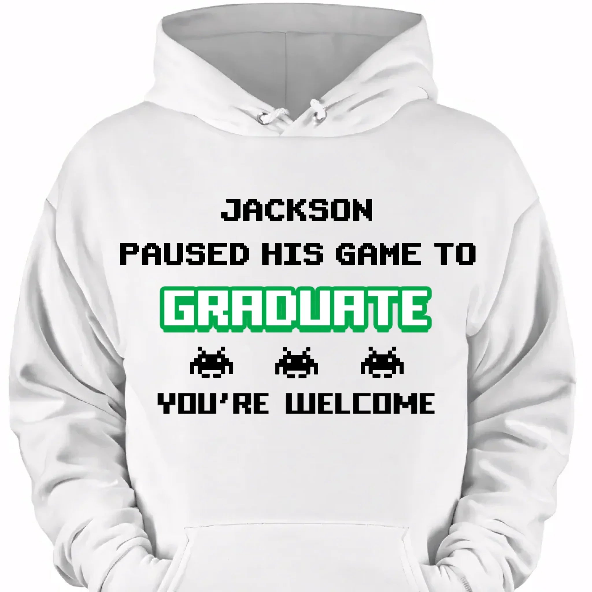 Fun Arcade - Graduation Keepsake Apparel - Custom Names, Year & Icons - Graduate Gifts - Joliny