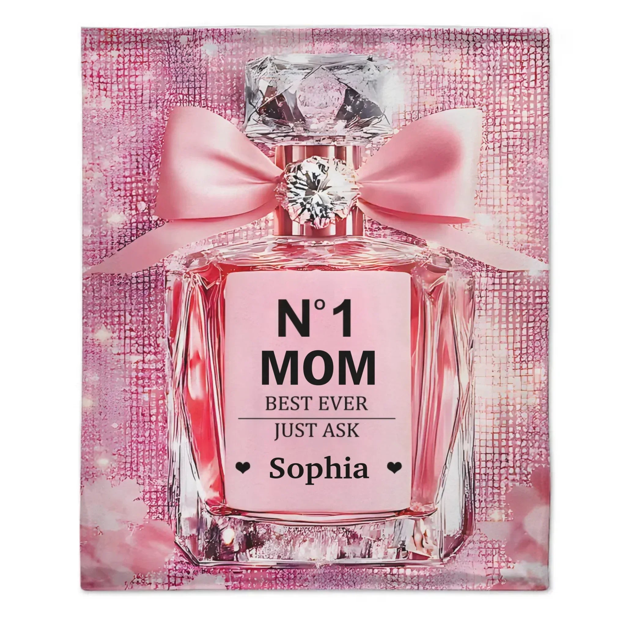 No1 Mom Ever - Personalized Mother Blanket,Mother's Day gift - Joliny