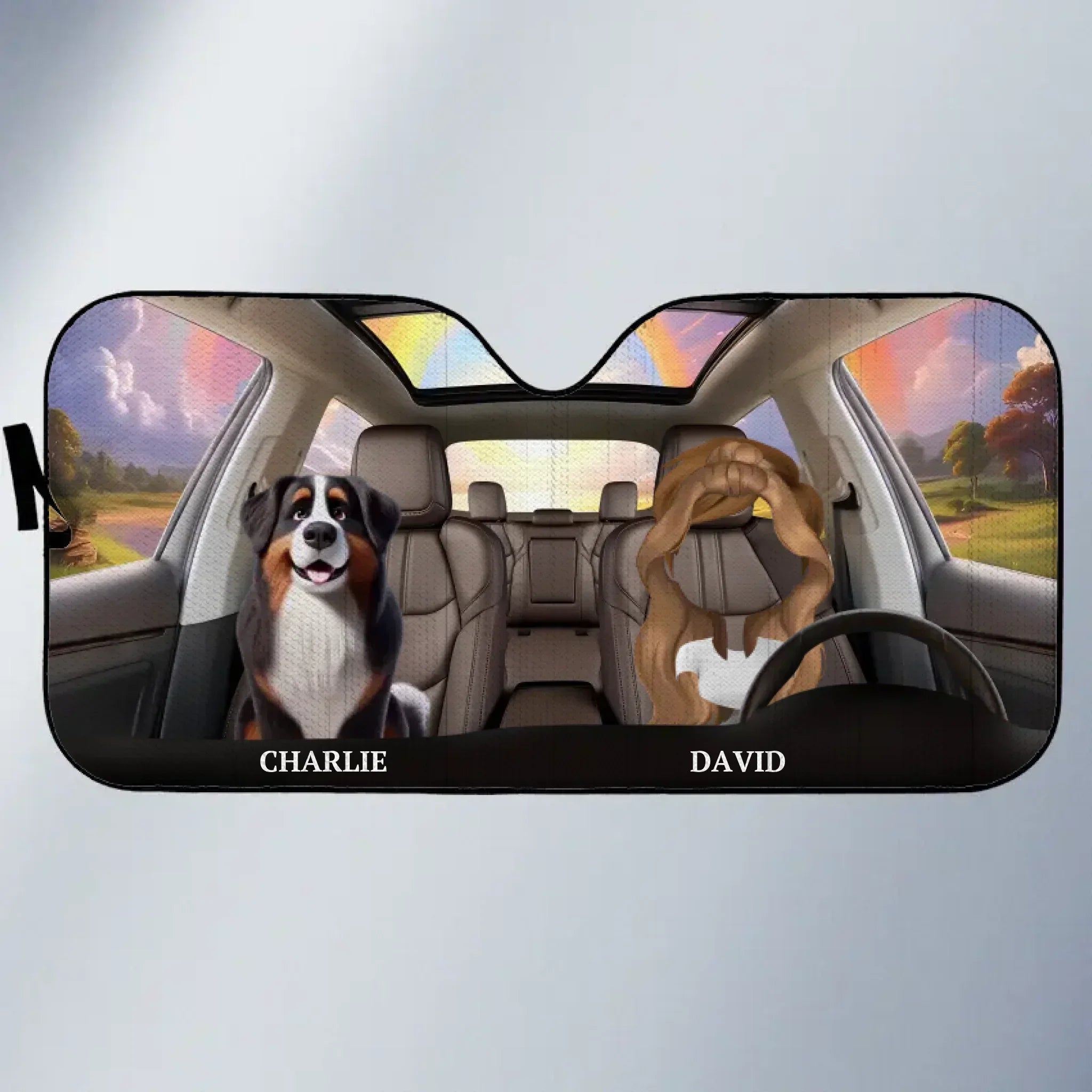 Life Is Better With Pet - Personalized Car Sunshade - Gift for Pet Lovers,Pet Owners - Joliny
