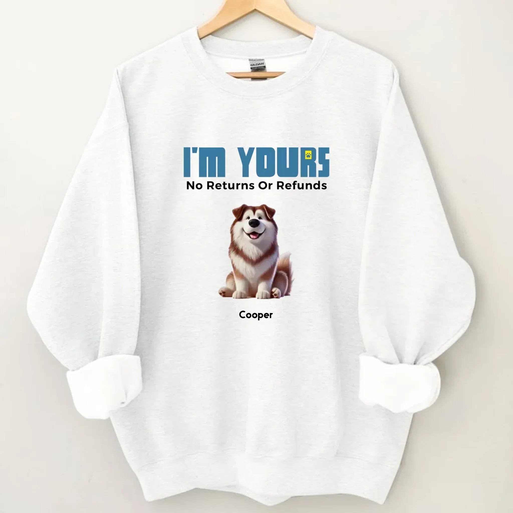 We're Yours No Returns Or Refunds - Personalized Clothing - Joliny