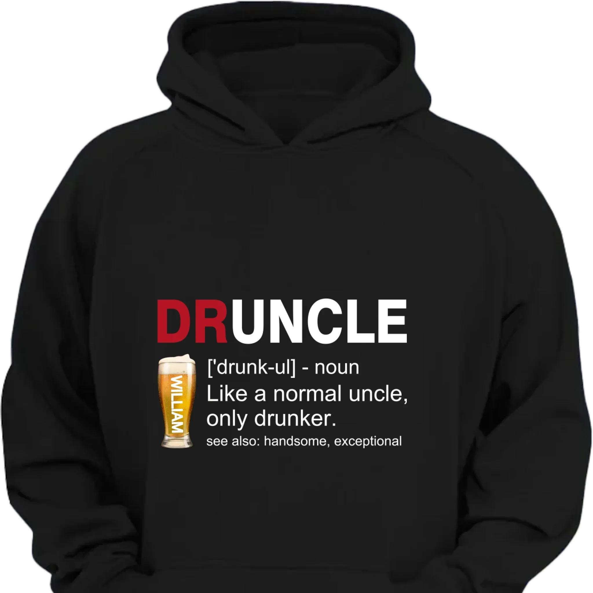 Druncle Like A Normal Uncle Beer Classic T-Shirt - Joliny