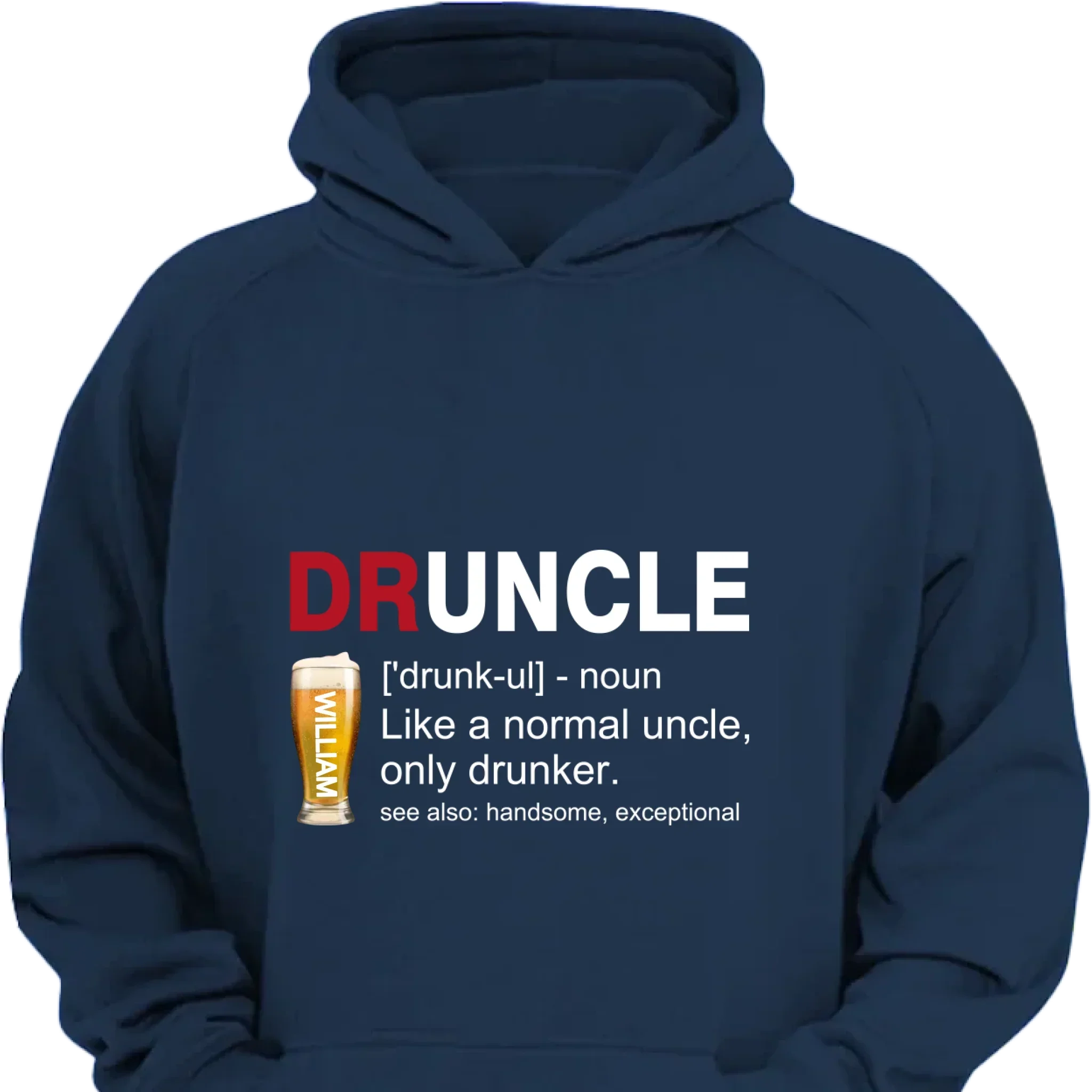 Druncle Like A Normal Uncle Beer Classic T-Shirt - Joliny