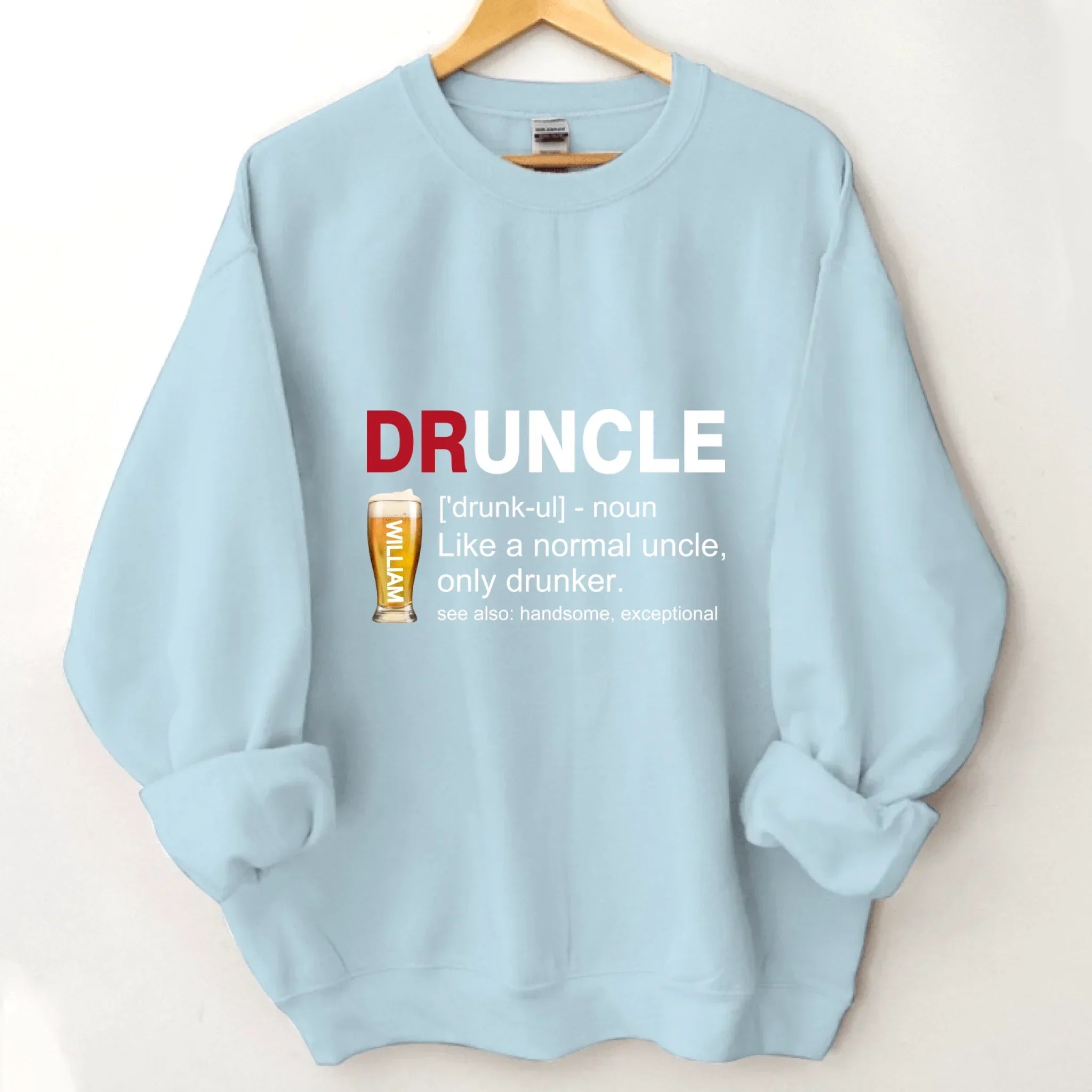 Druncle Like A Normal Uncle Beer Classic T-Shirt - Joliny