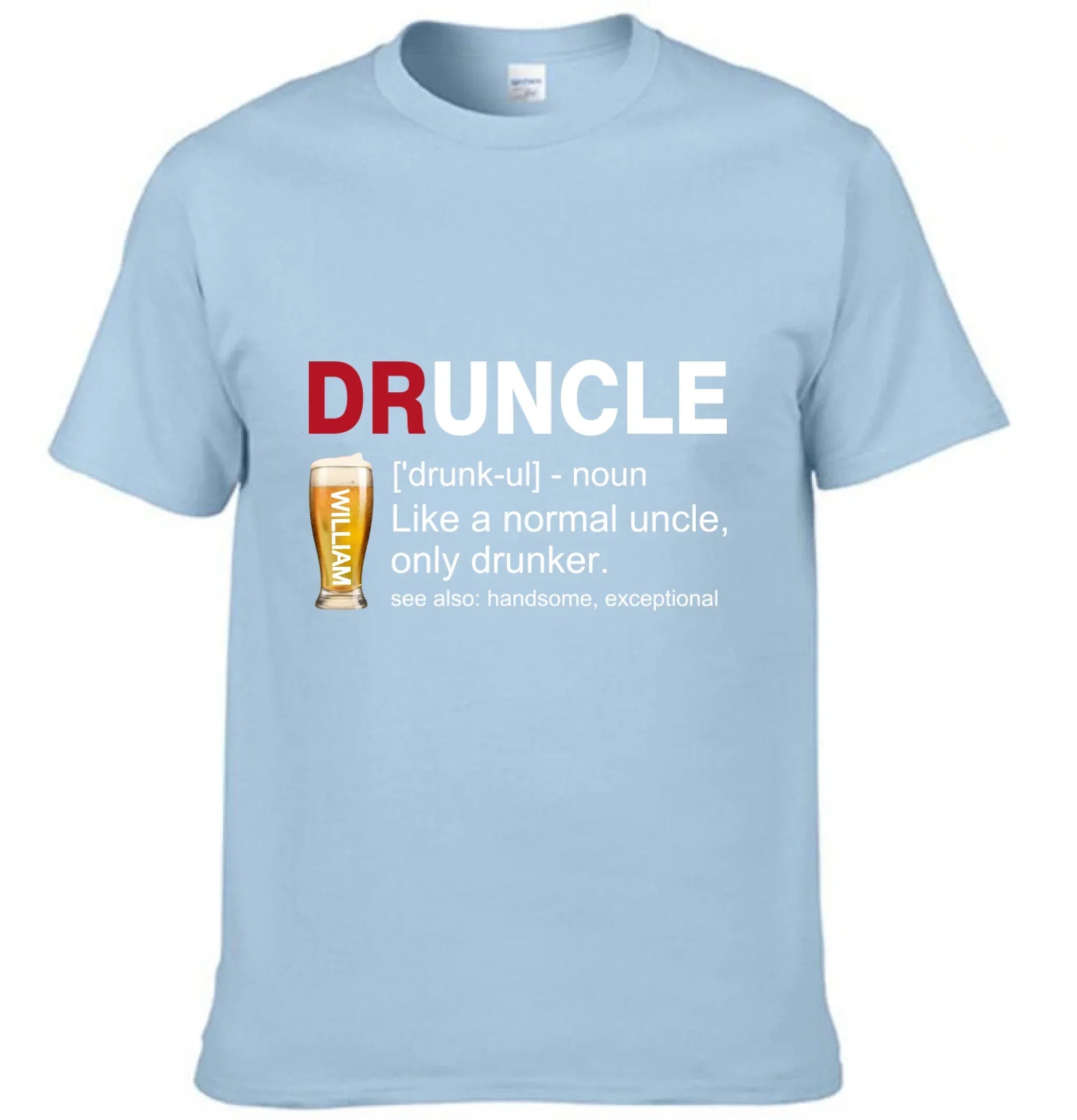 Druncle Like A Normal Uncle Beer Classic T-Shirt - Joliny