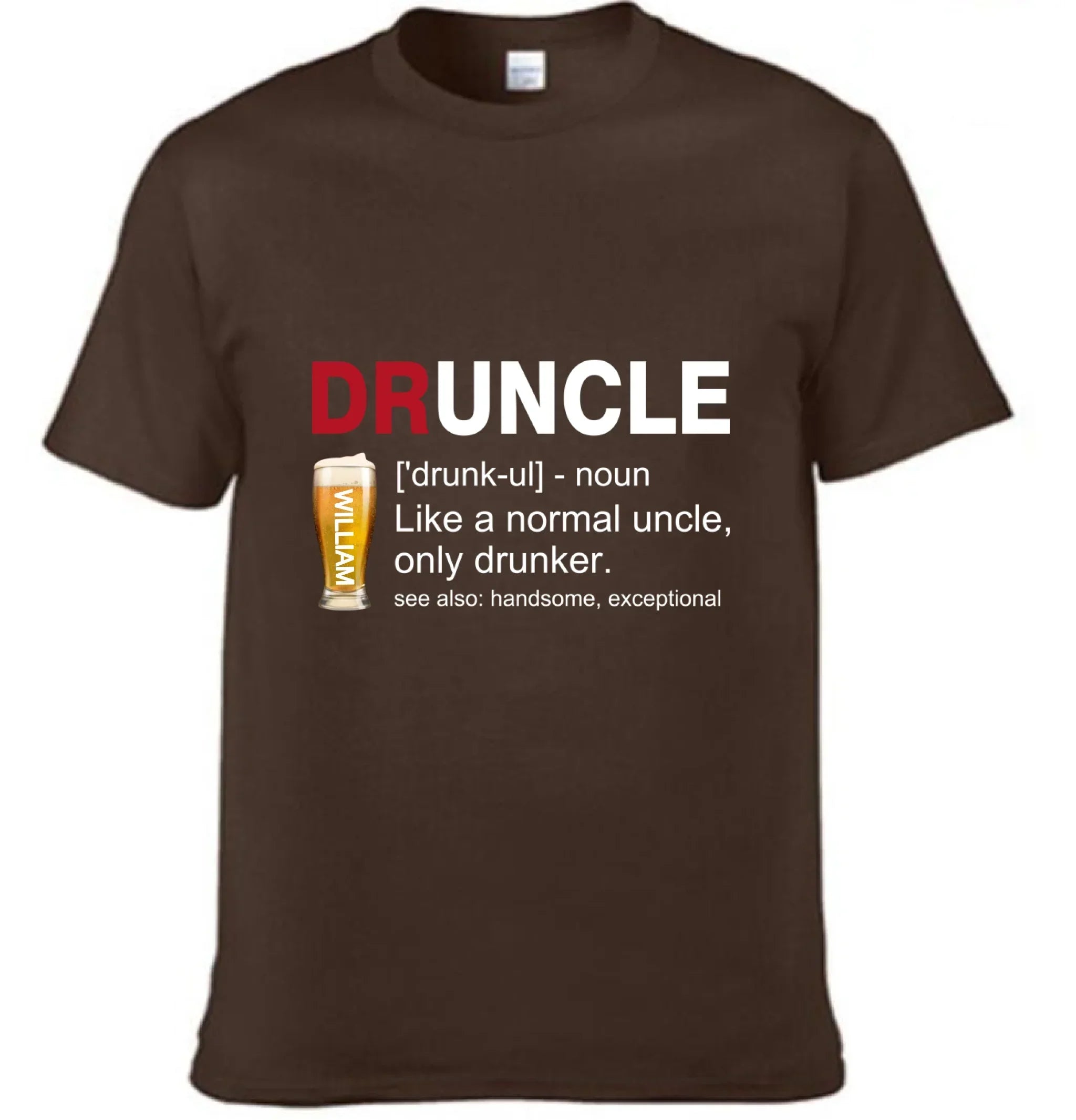 Druncle Like A Normal Uncle Beer Classic T-Shirt - Joliny
