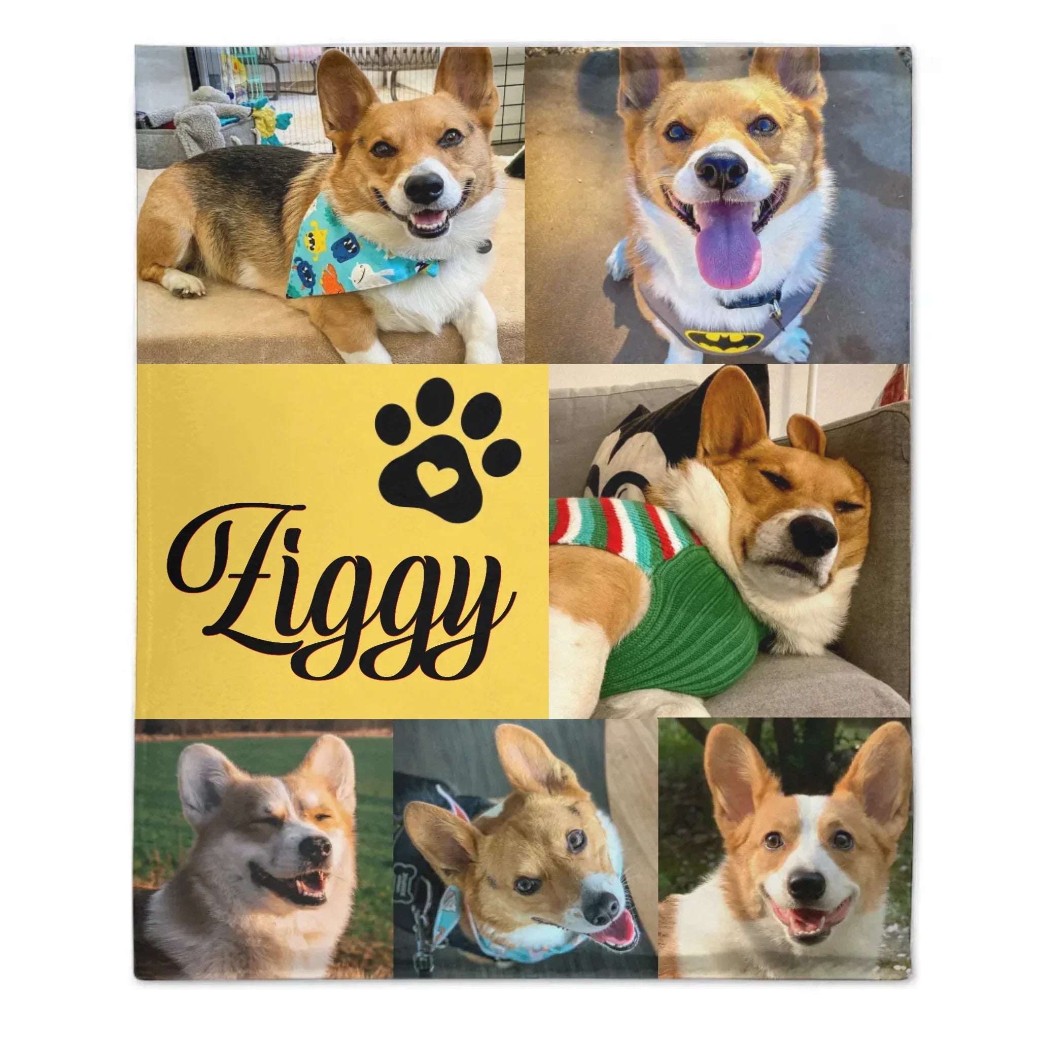 Custom Pet Blanket with Name & Photo – Perfect Dog Lover Gift - Joliny