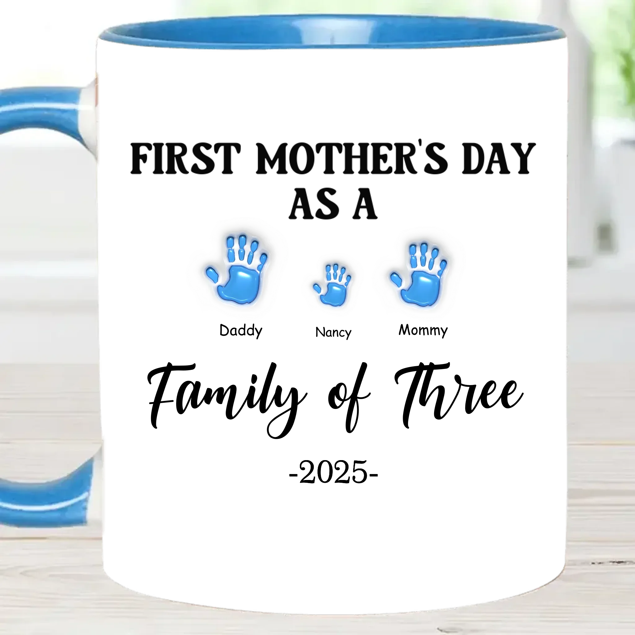 First Mother Day - Personalized Custom 3D Inflated Effect Mug - Joliny