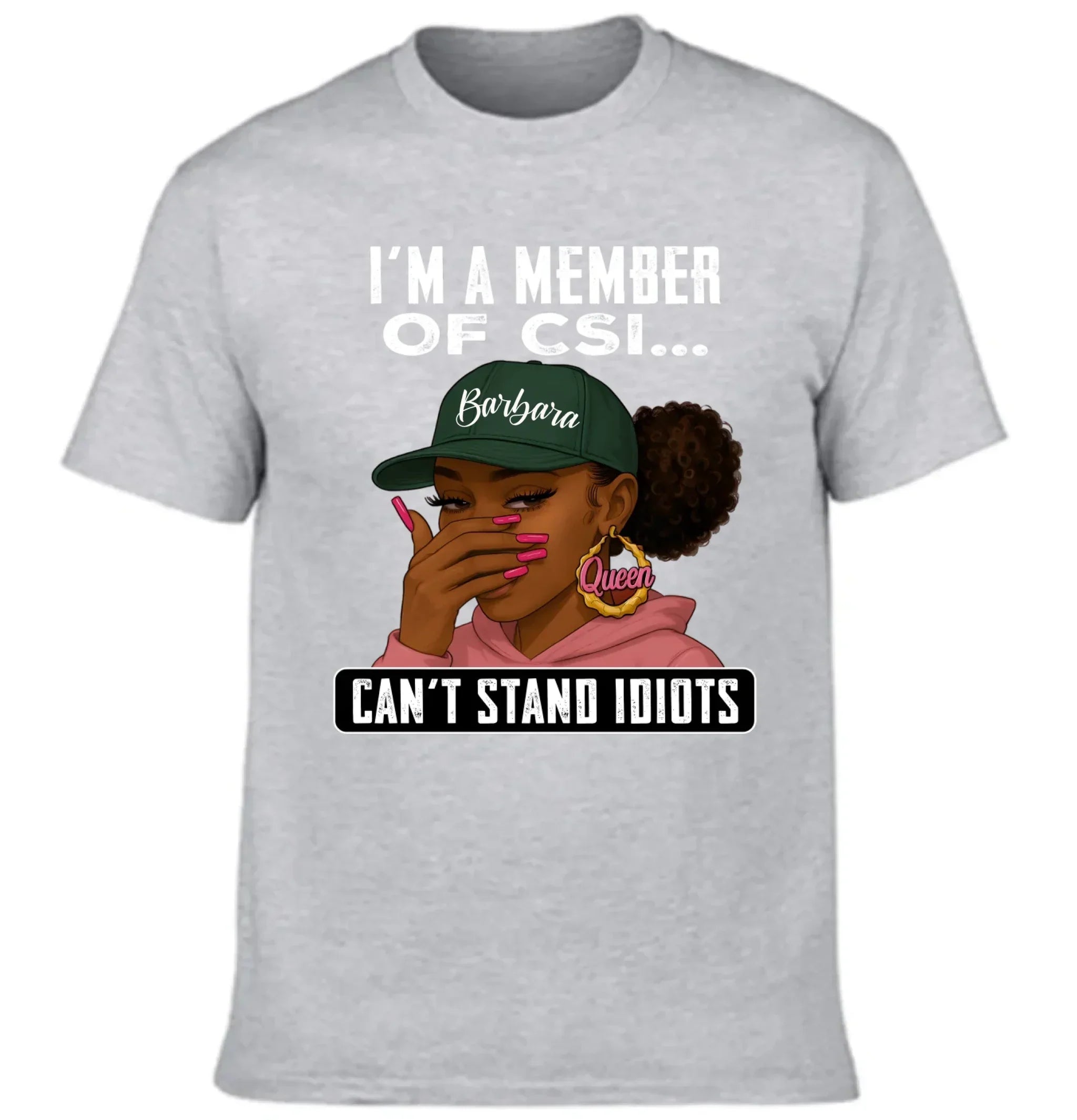 I Am A Member Of CSI - Personalized 2D Unisex T-shirt - Joliny